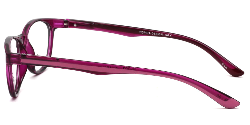 Inspira M-303 Frame Violet Female Full Shell Frame — view 4