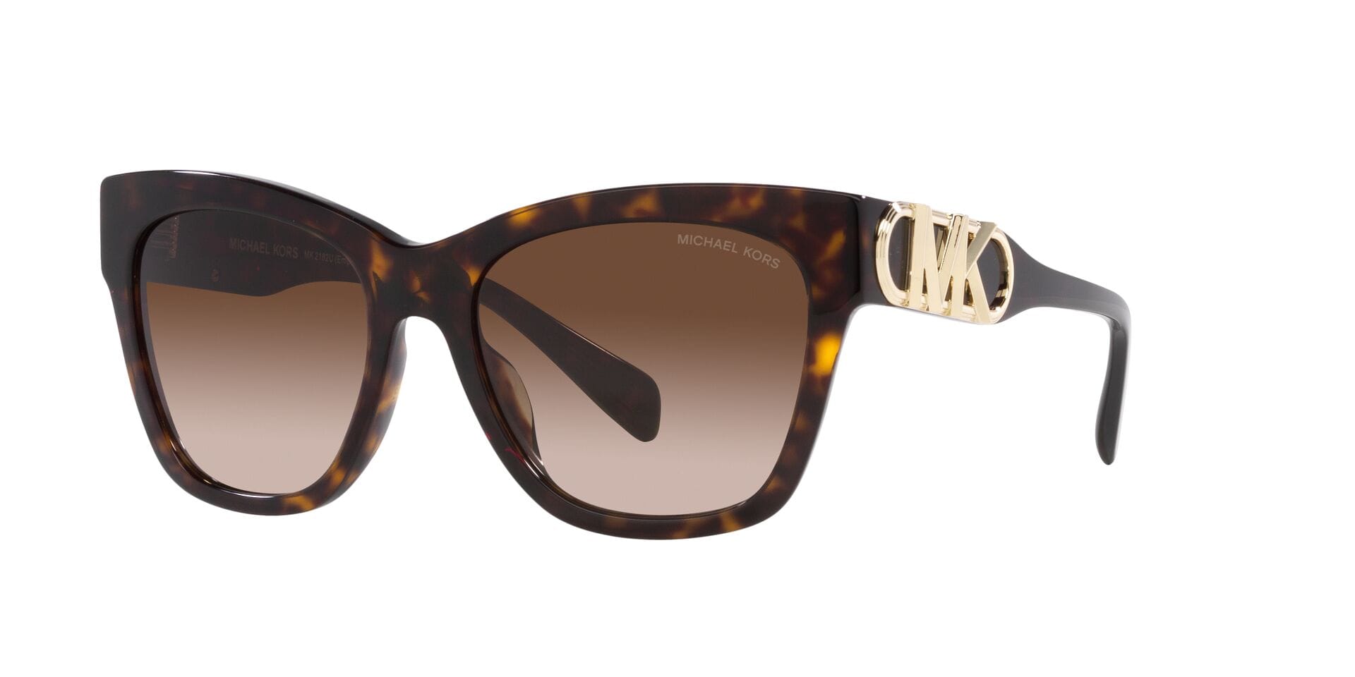 Michael Kors 0MK2182U Sunglass Havana Female Full Shell Sunglass — Havana frame — alternate view