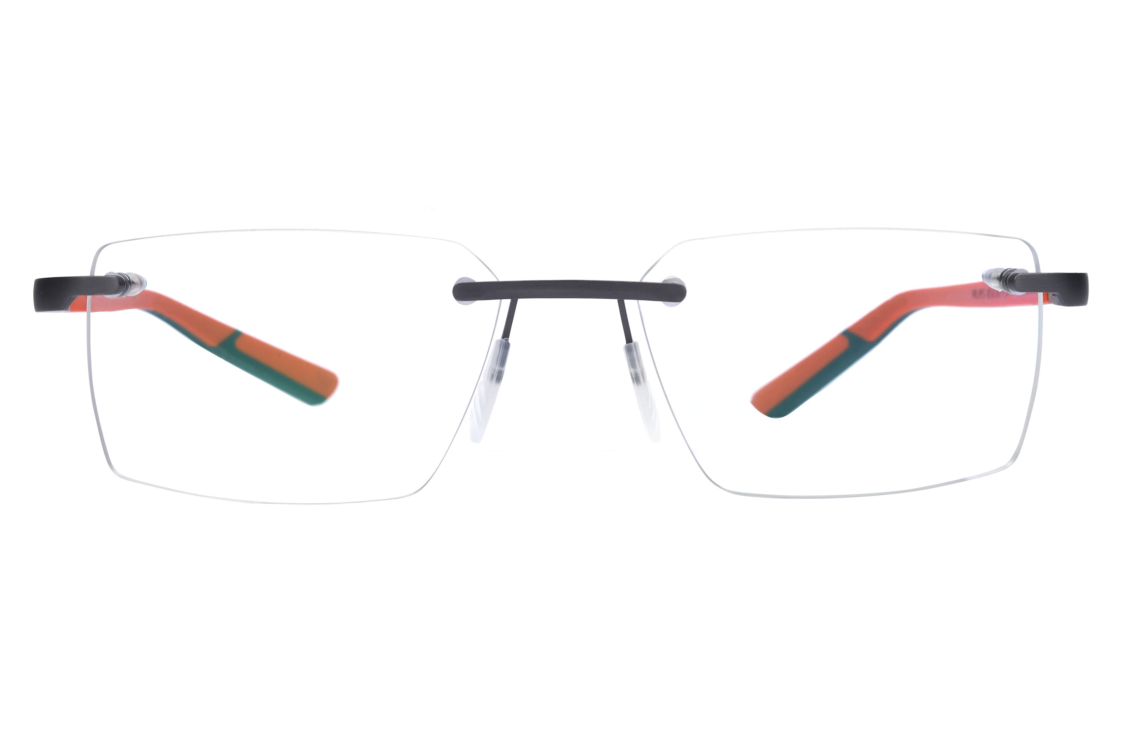 Mclaren MS-85O10 Frame Grey Male RimLess Rubber — Grey frame