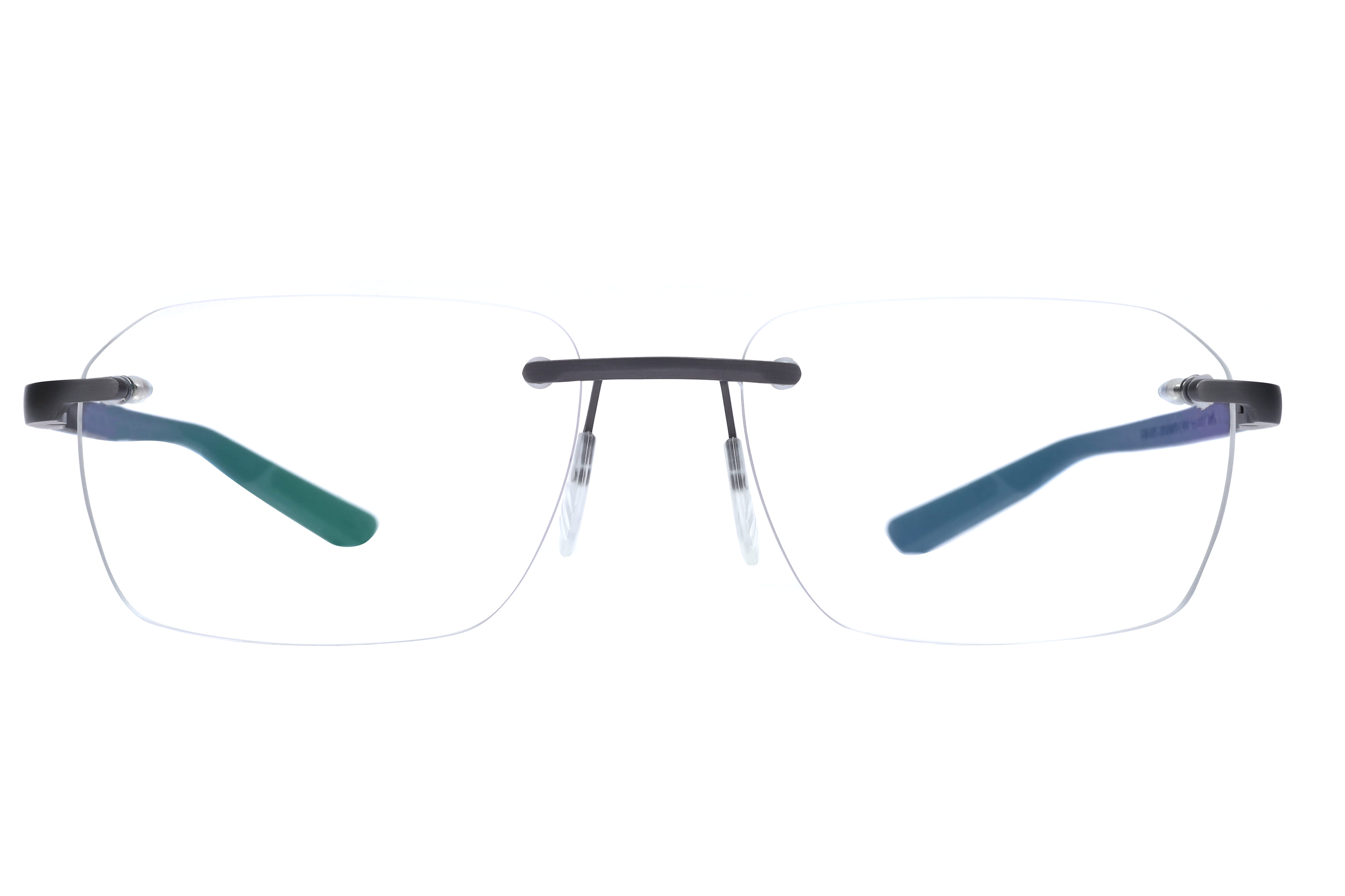 Mclaren MS-85O09 Frame Grey Male RimLess Rubber — Grey frame