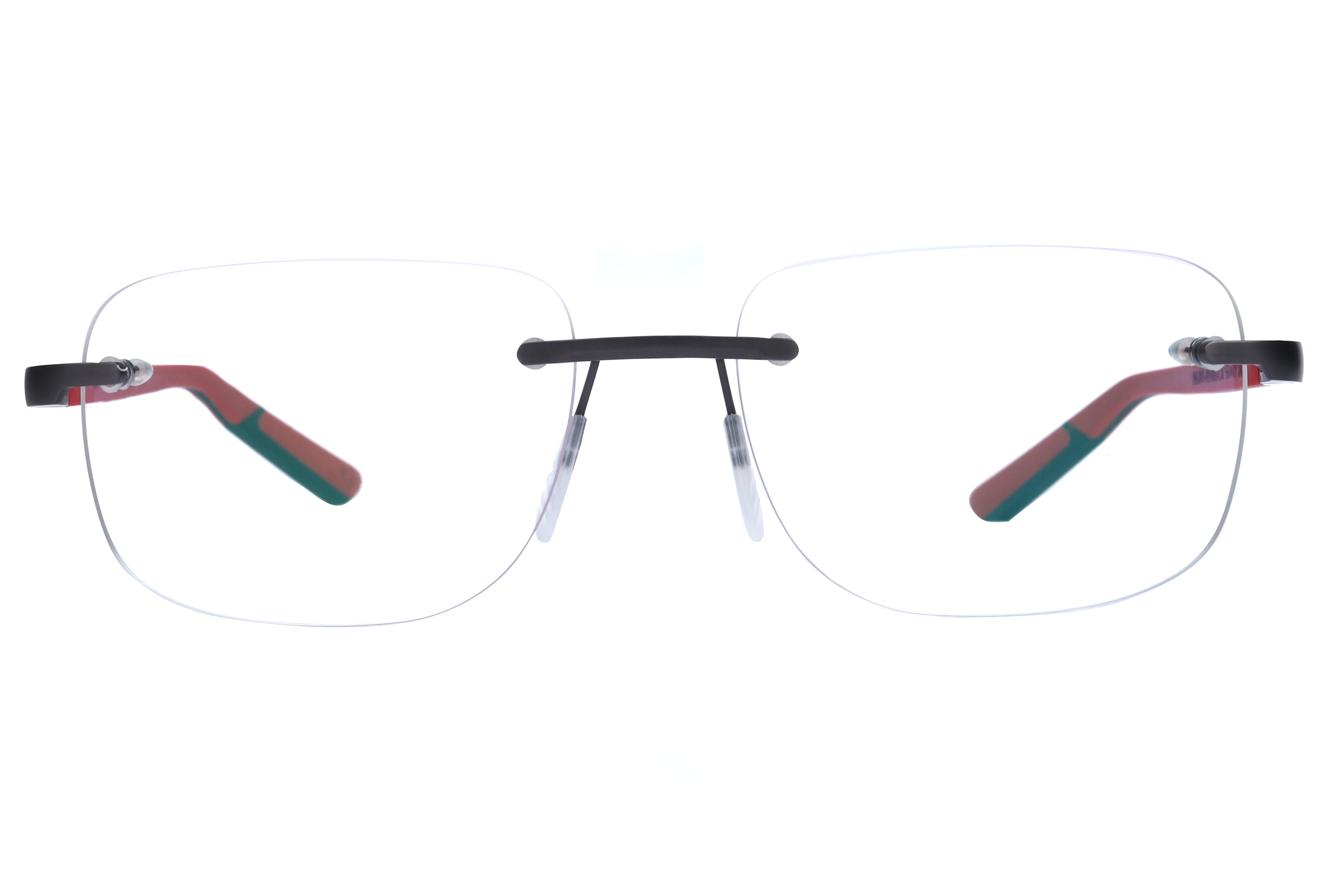 Mclaren MS-85O03 Frame Grey Male RimLess Rubber — Grey frame