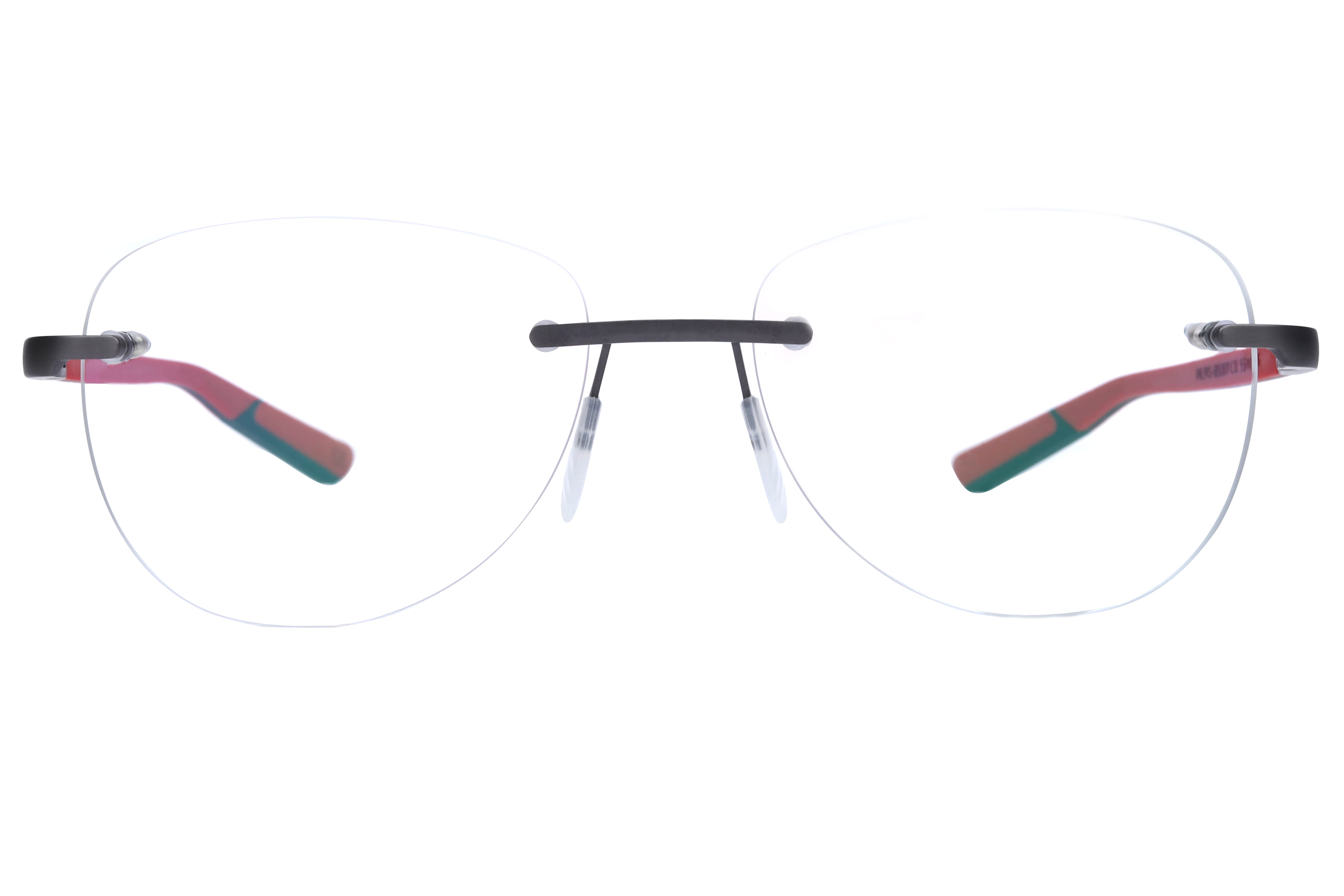 Mclaren MS-85O07 Frame Grey Male RimLess Rubber — Grey frame