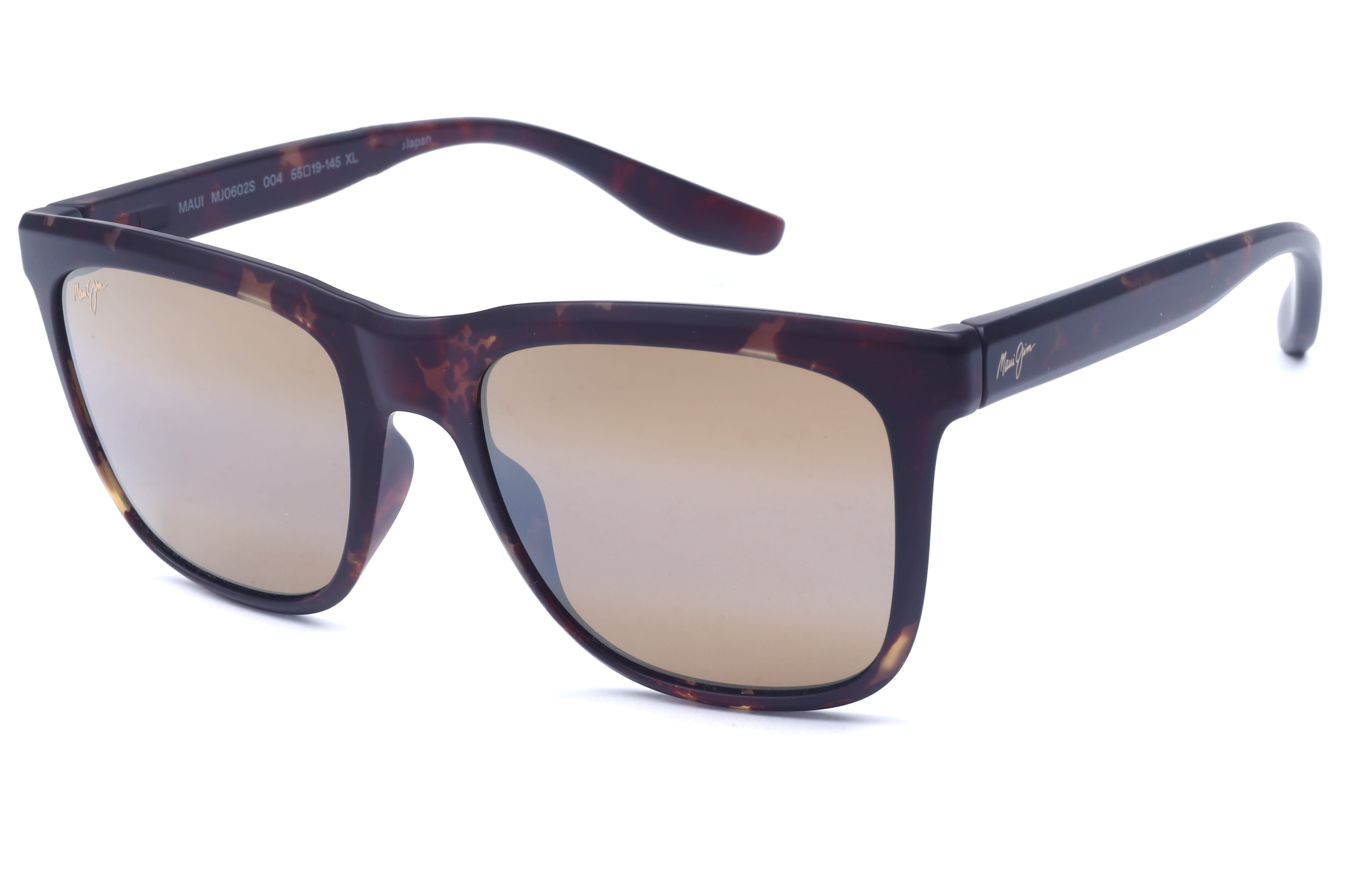 Maui Jim MJ 602 Sunglass Tortoise Male Full Shell — Tortoise frame