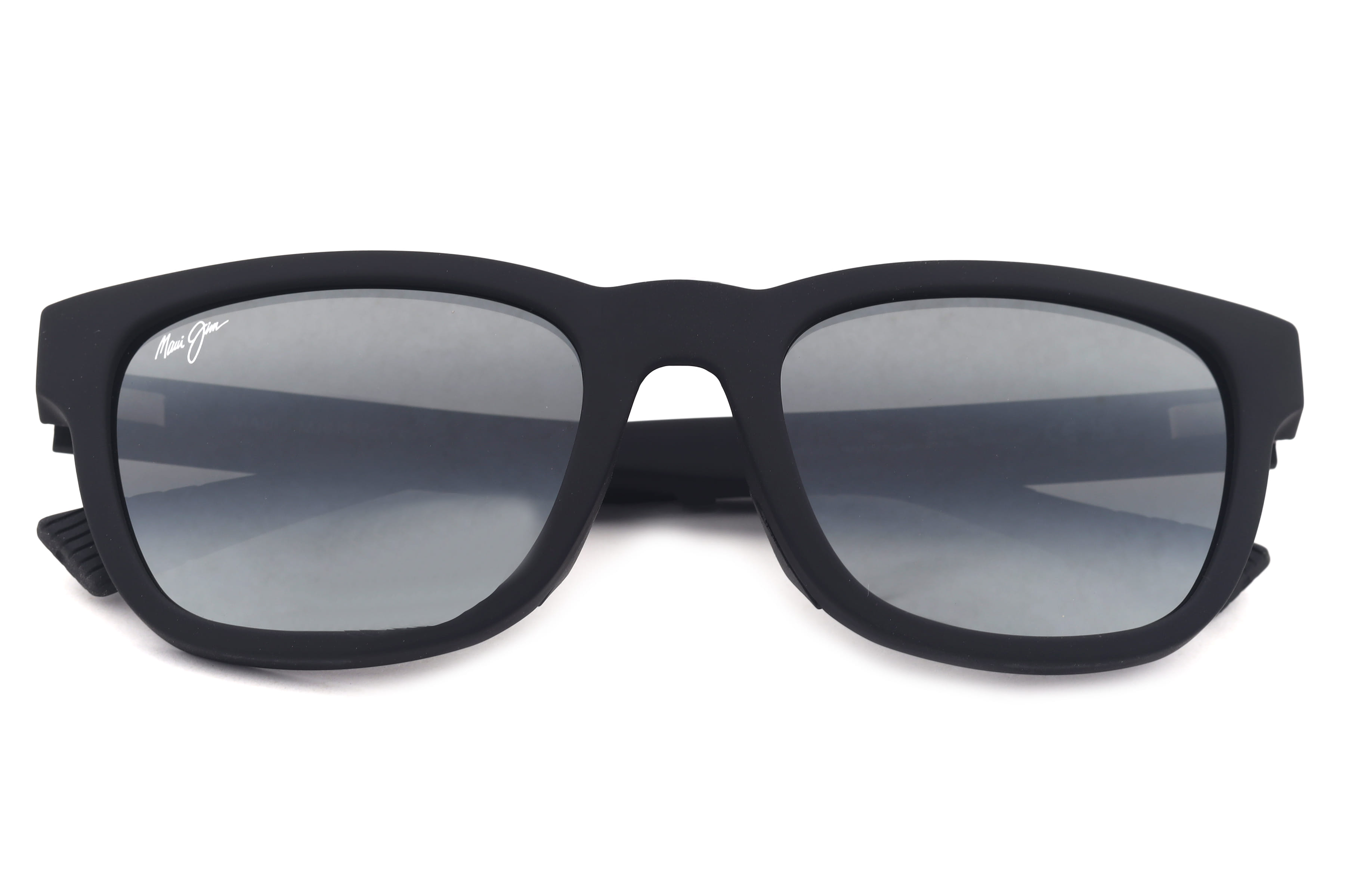 Maui Jim MJ 617 Sunglass Matt Black Male Full Shell Sunglass — Matt Black frame — view 3