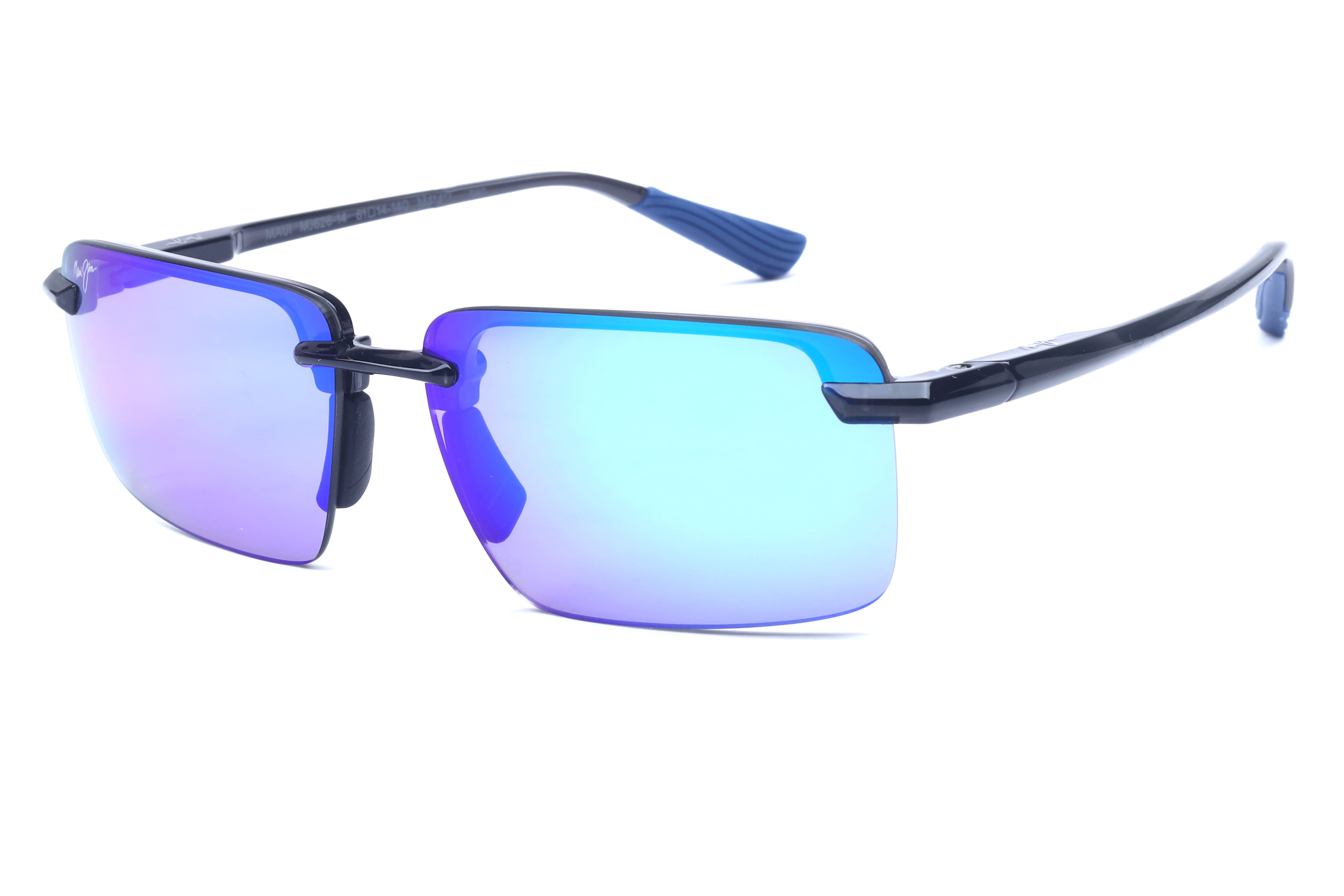 Maui Jim MJ 626 Sunglass Transparent Grey Male RimLess Shell — Transparent Grey frame