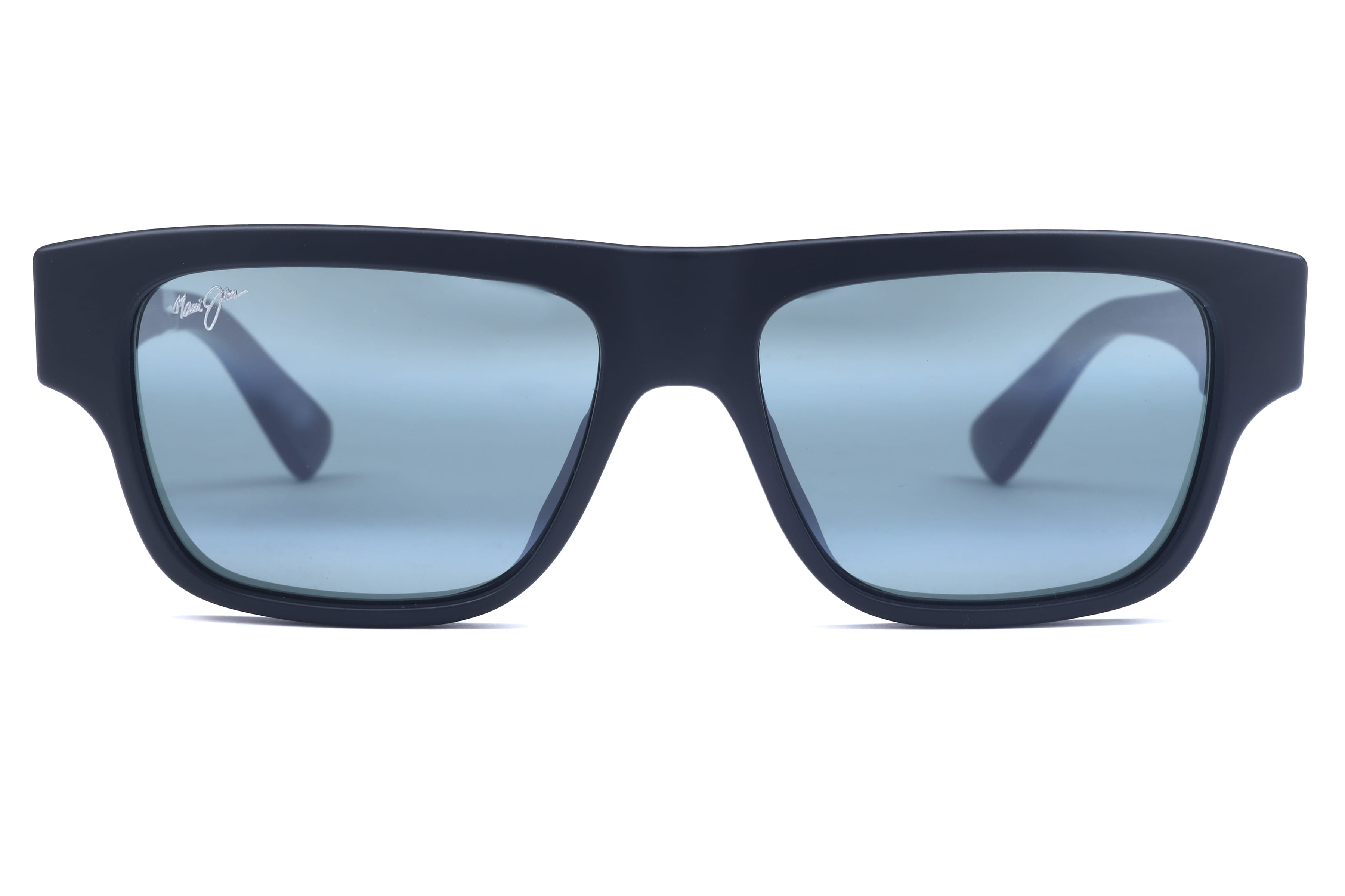 Maui Jim MJ 638 Sunglass Matt Black Male Full Shell — Matt Black frame