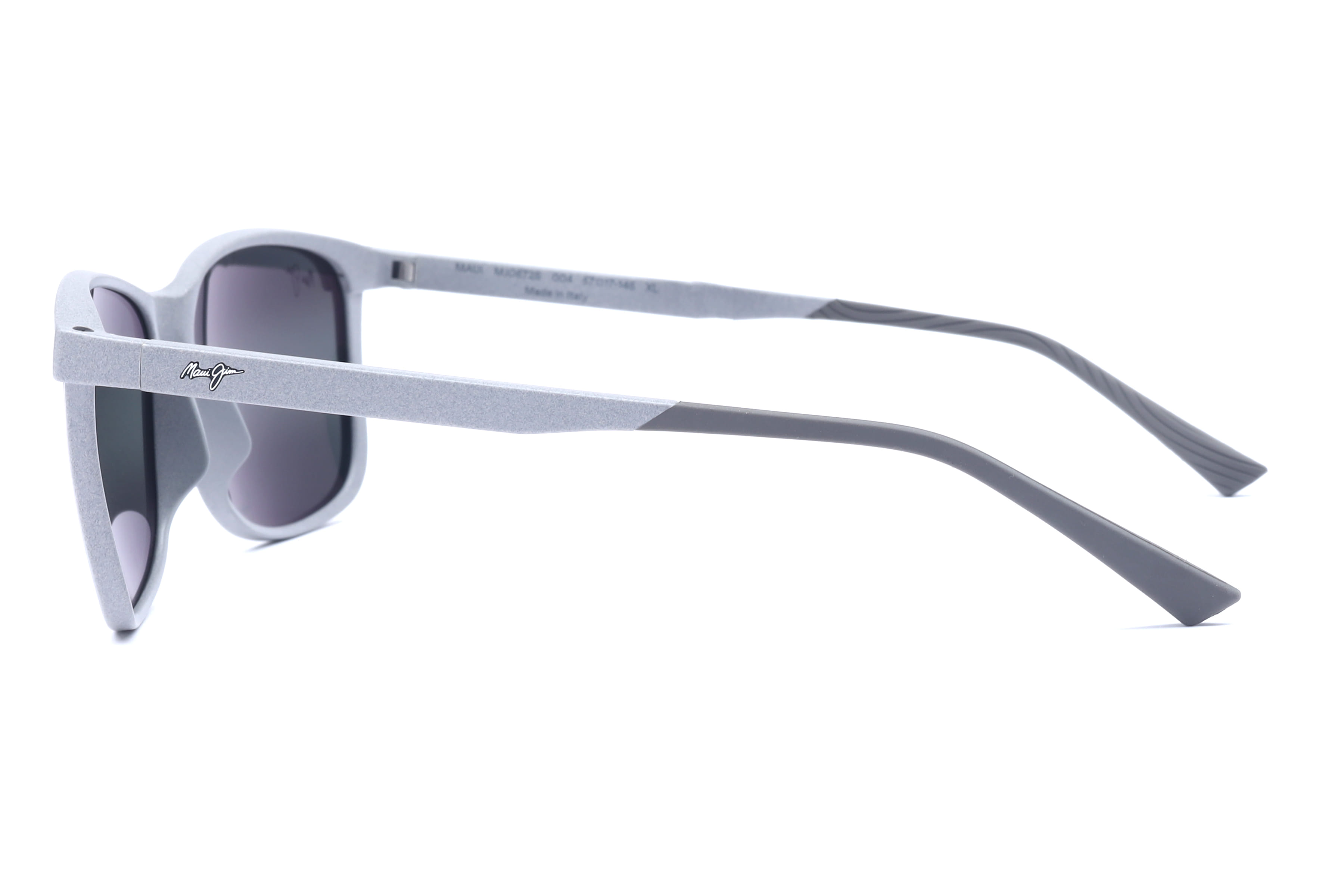 Maui Jim MJ-672 Sunglass Grey Male Full Shell Sunglass — Grey frame — view 3