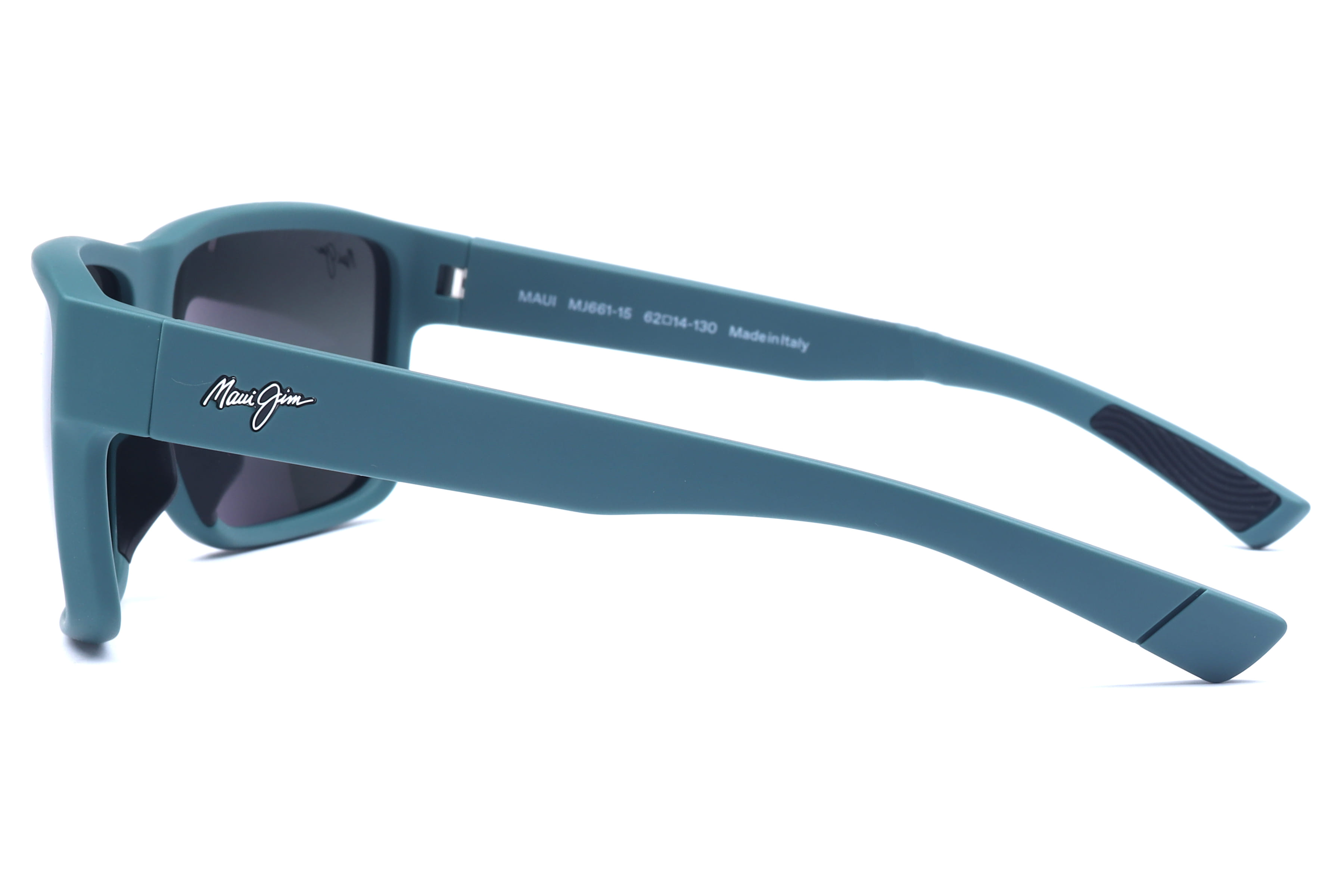 Maui Jim MJ-661 Sunglass Green Male Full Shell Sunglass — Green frame — view 3