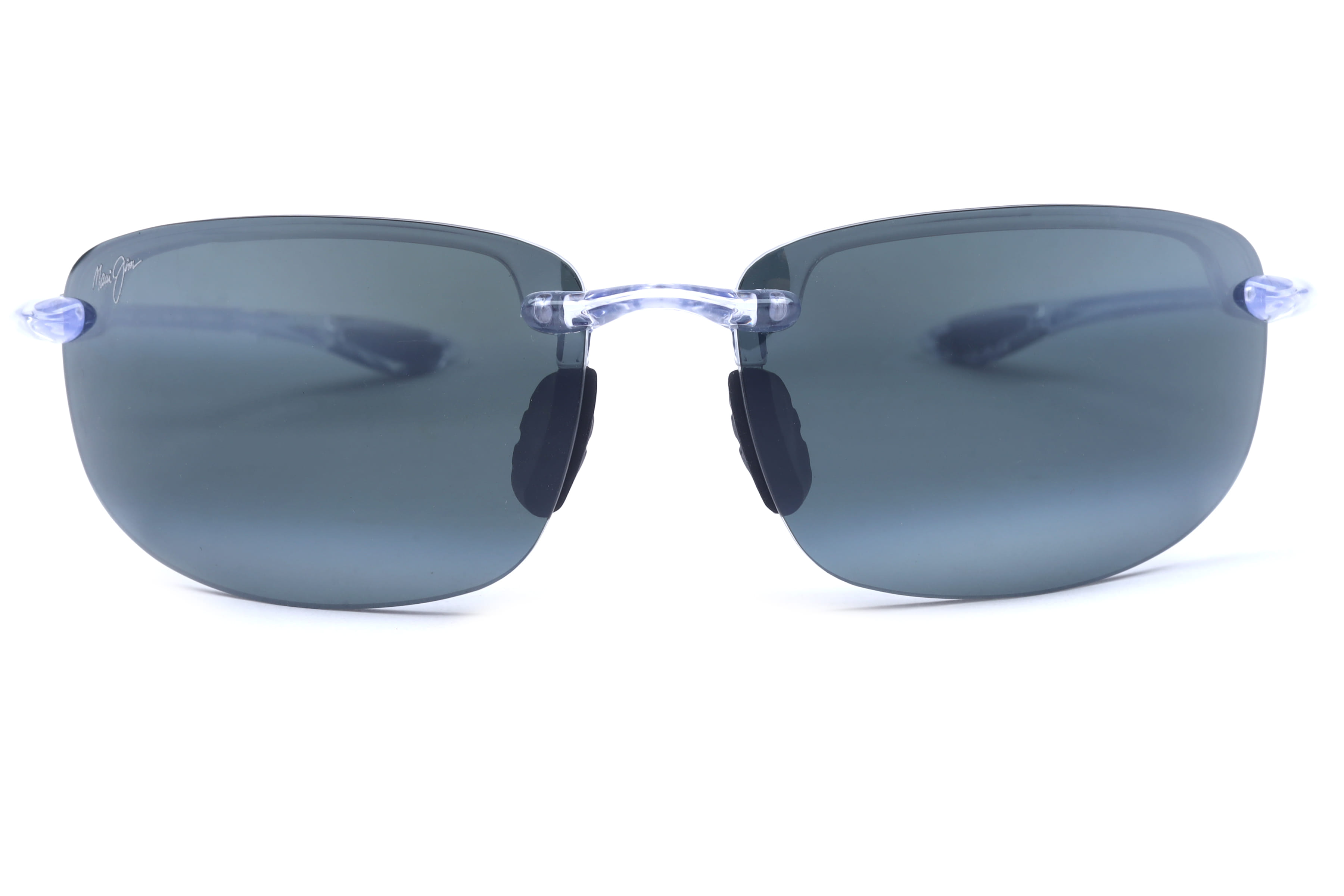 Maui Jim MJ 0407S Sunglass Transparent Male RimLess Shell — Transparent frame