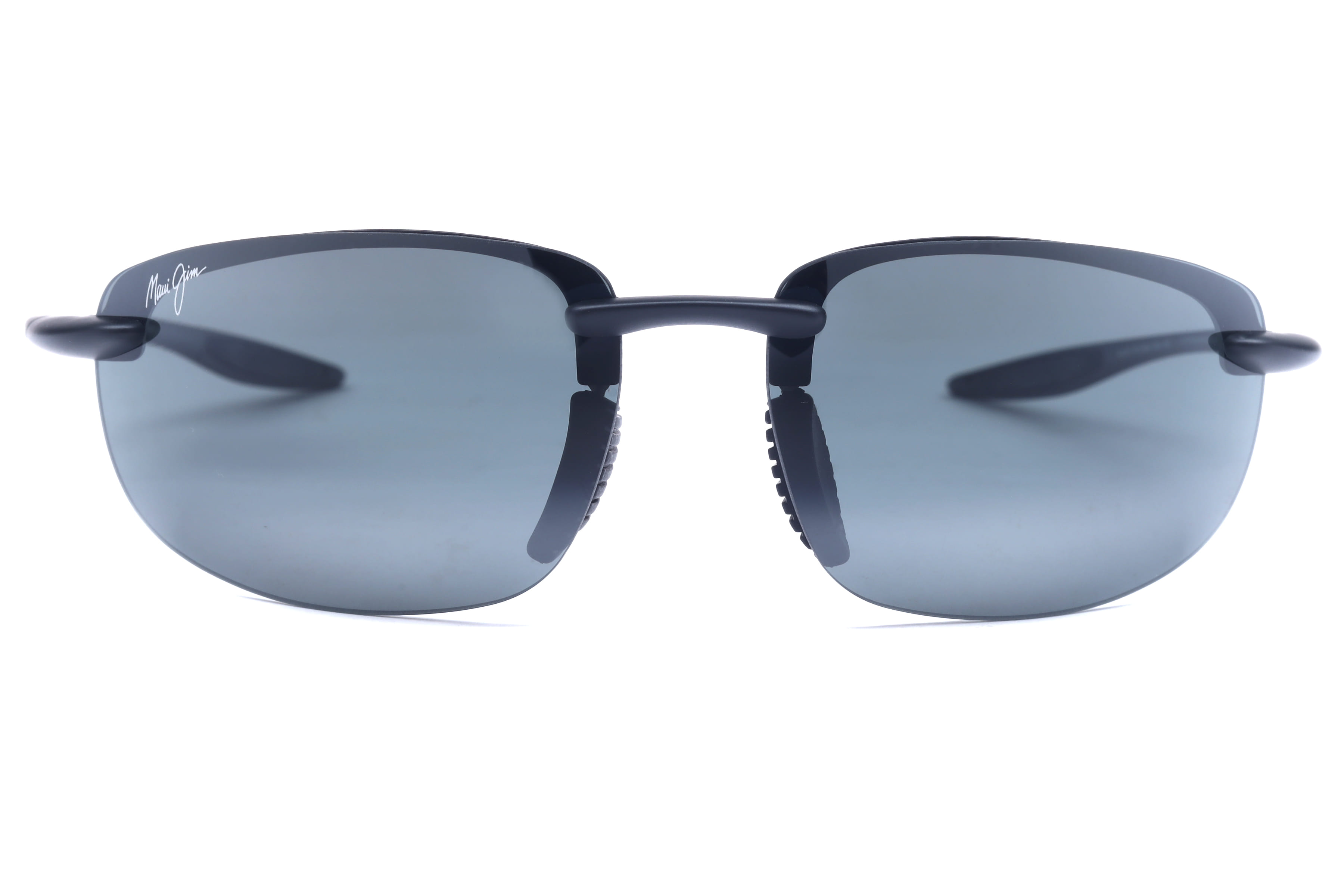 Maui Jim MJ 0676 Sunglass Matt Black Male RimLess Shell — Matt Black frame
