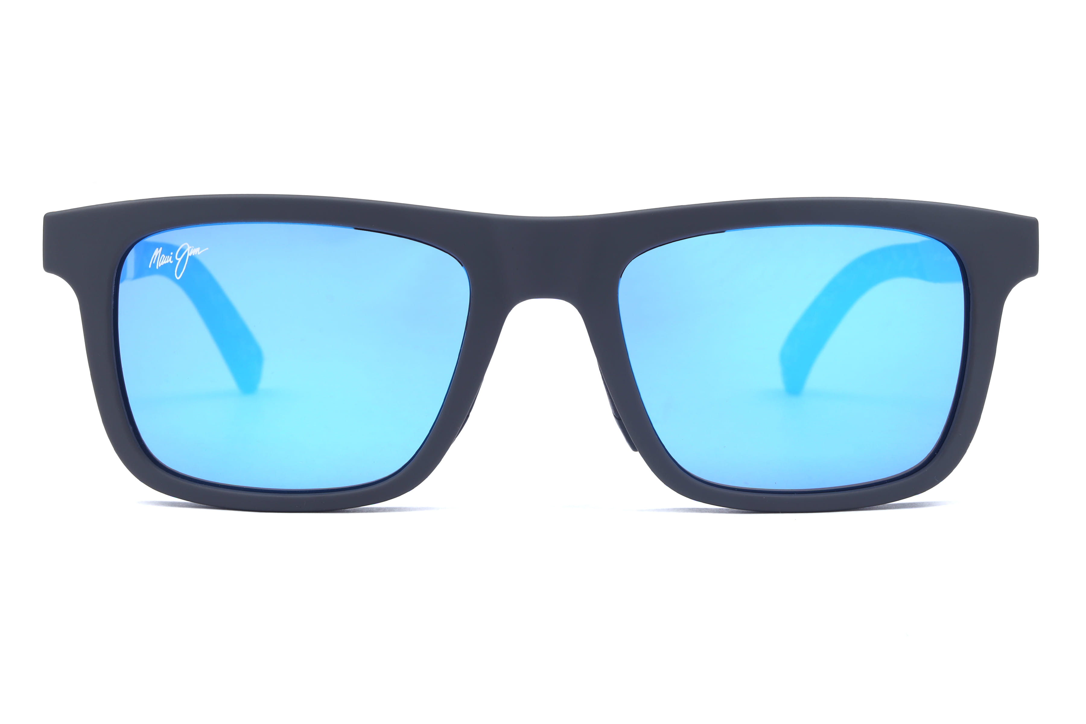 Maui Jim MJ B341 Sunglass Grey Unisex Full Shell — Grey frame