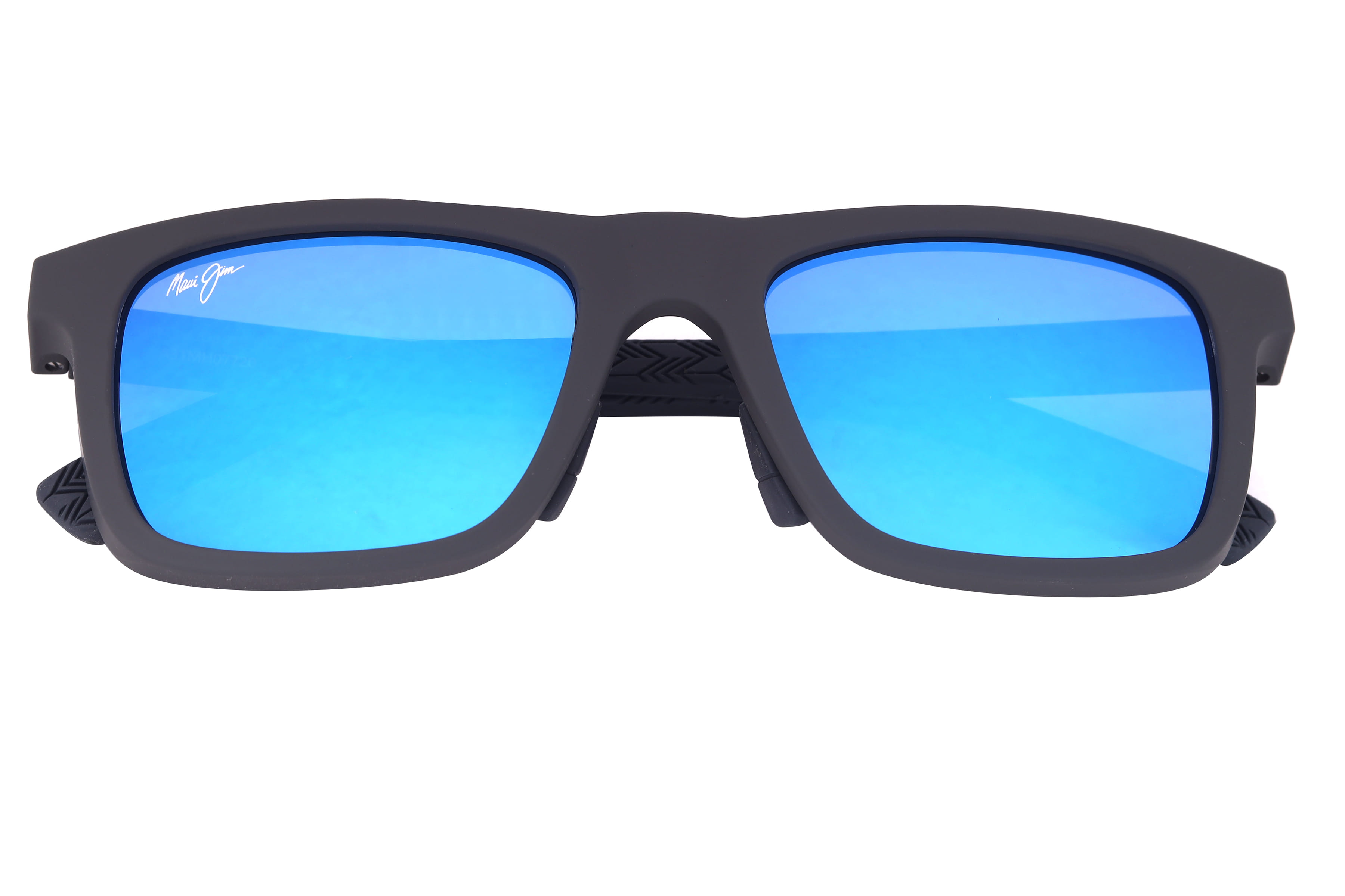 Maui Jim MJ B341 Sunglass Grey Unisex Full Shell Sunglass — Grey frame — view 4