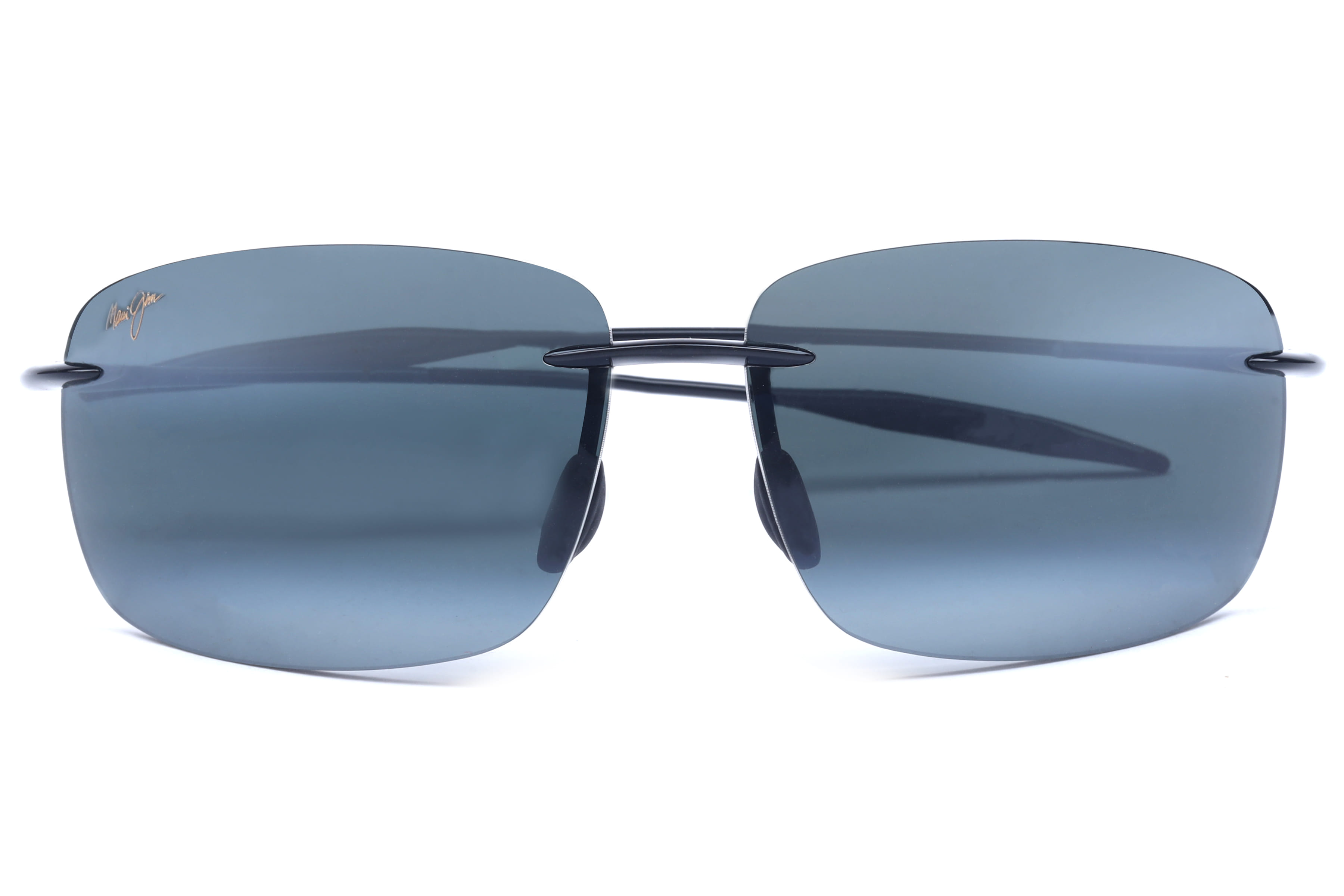 Maui Jim 0 Sunglass Black Male RimLess Shell Sunglass — view 3