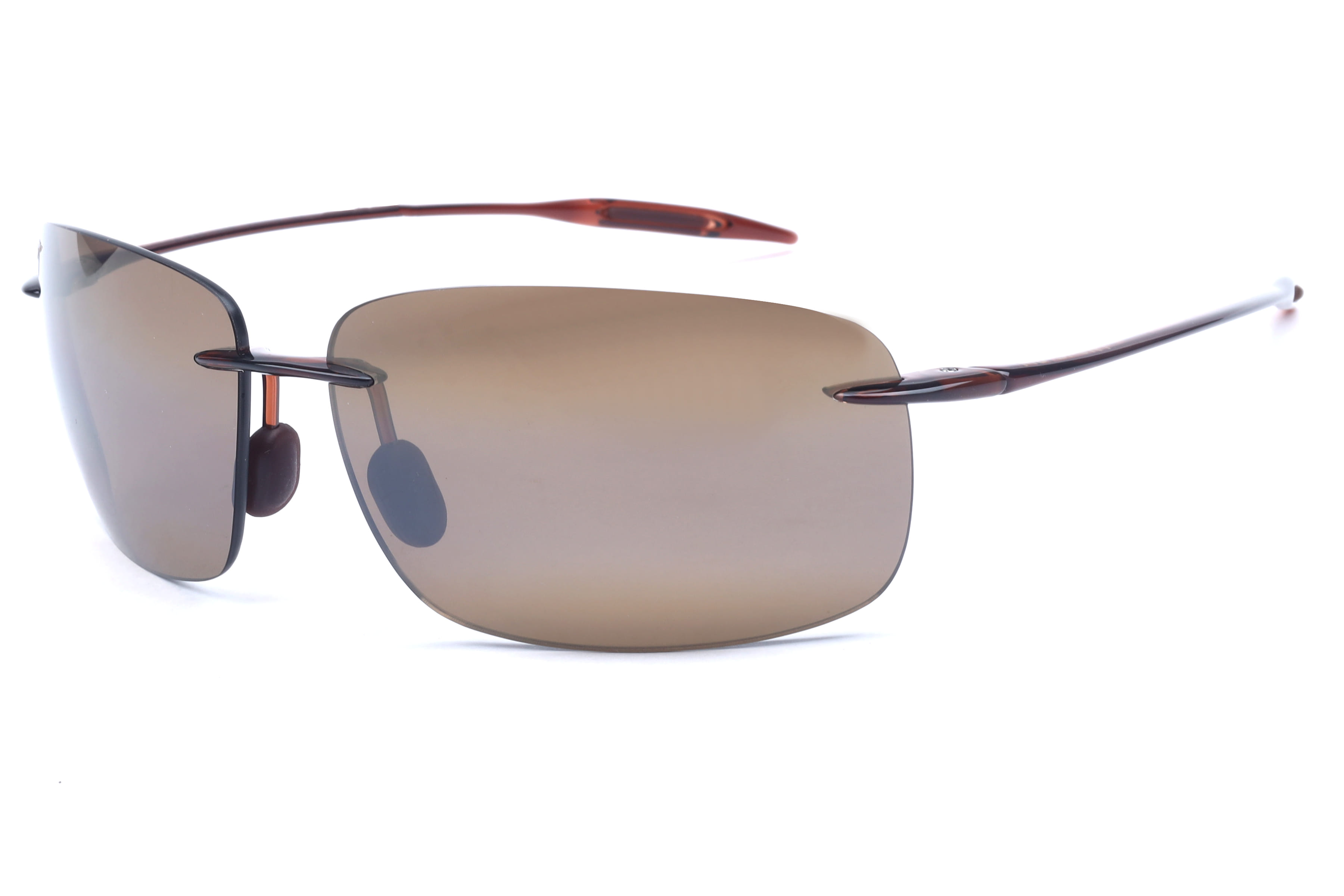 Maui Jim MJ H422-26 / MJ0422S 002 BREAKWALL MJ 422 Sunglass Brown Mal Sunglass — Brown frame — view 1