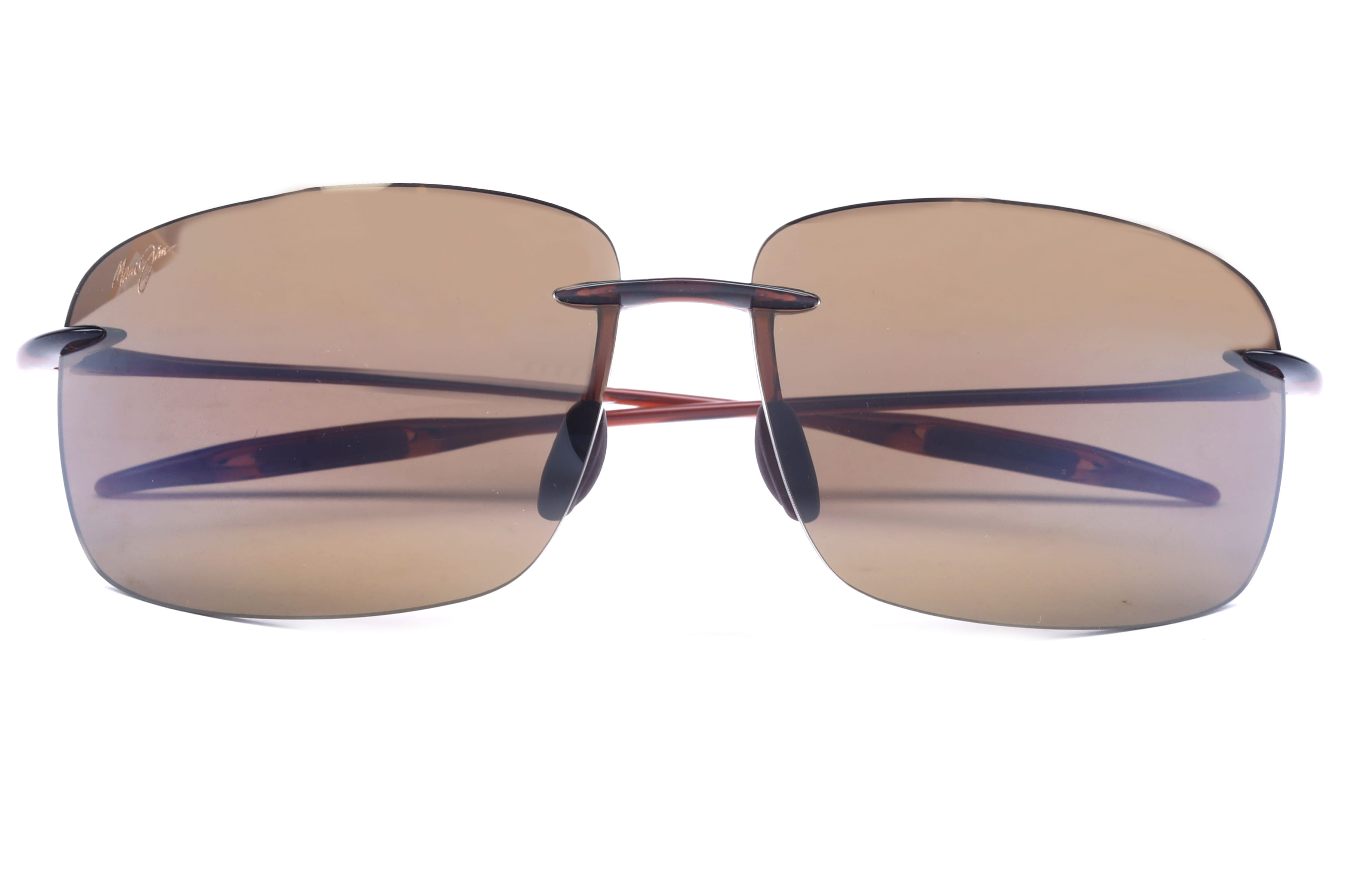 Maui Jim MJ H422-26 / MJ0422S 002 BREAKWALL MJ 422 Sunglass Brown Mal Sunglass — Brown frame — view 4
