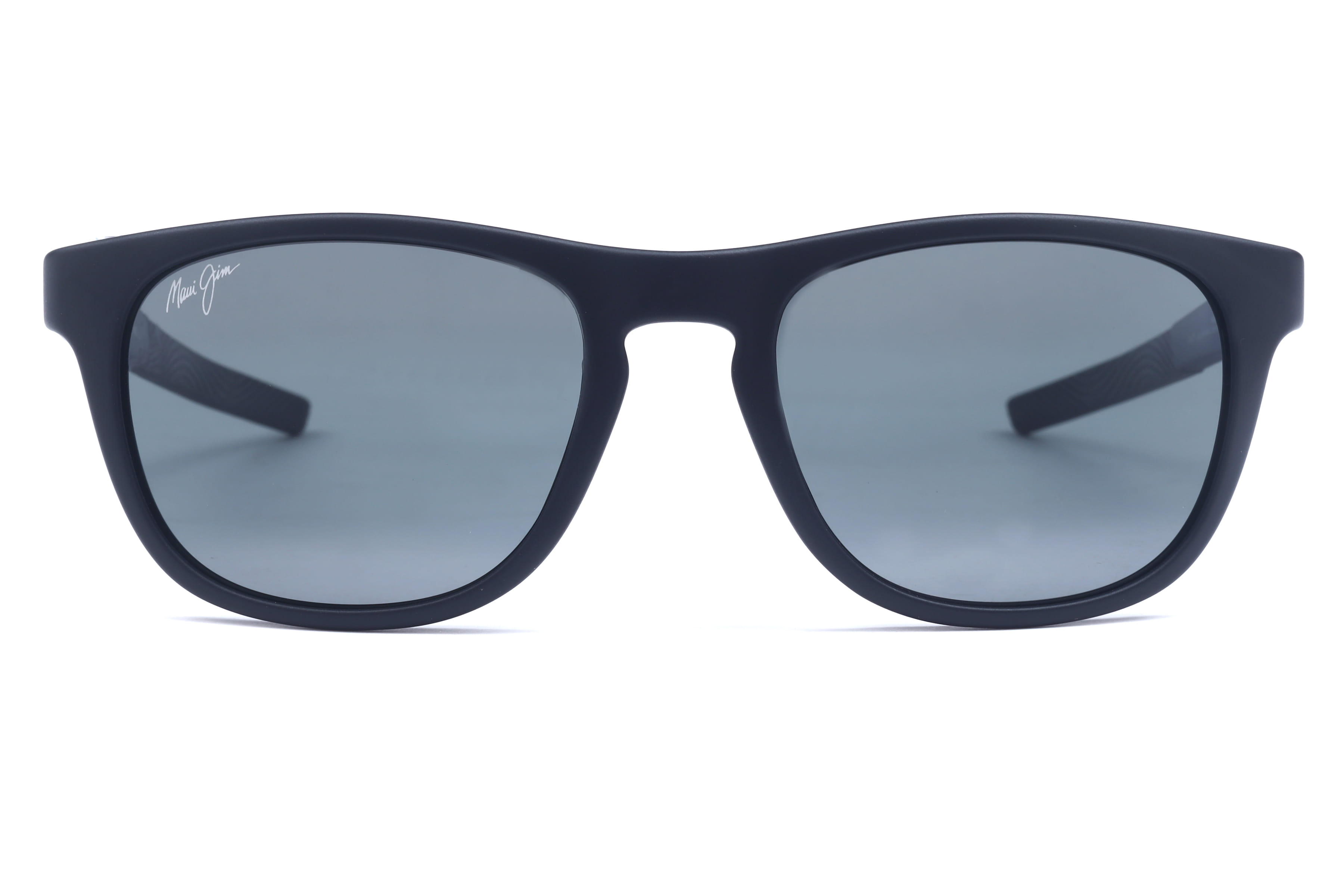 Maui Jim MJ 597-02/MJ0597S 001 MELEMELE MJ597 Sunglass Matt Black Mal — Matt Black frame