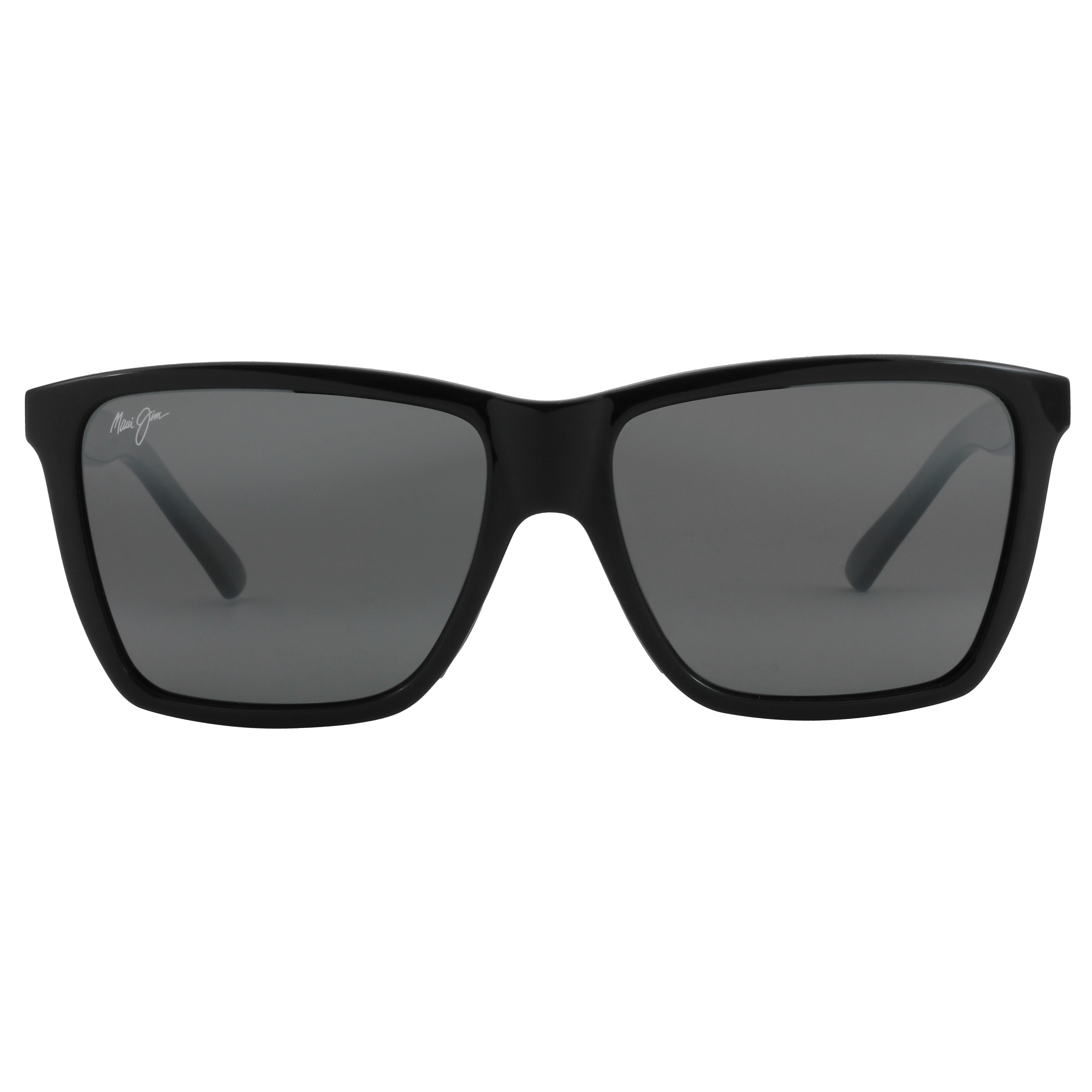 Maui Jim MJ-864 Sunglass Black Male Full Shell Sunglass — Black frame