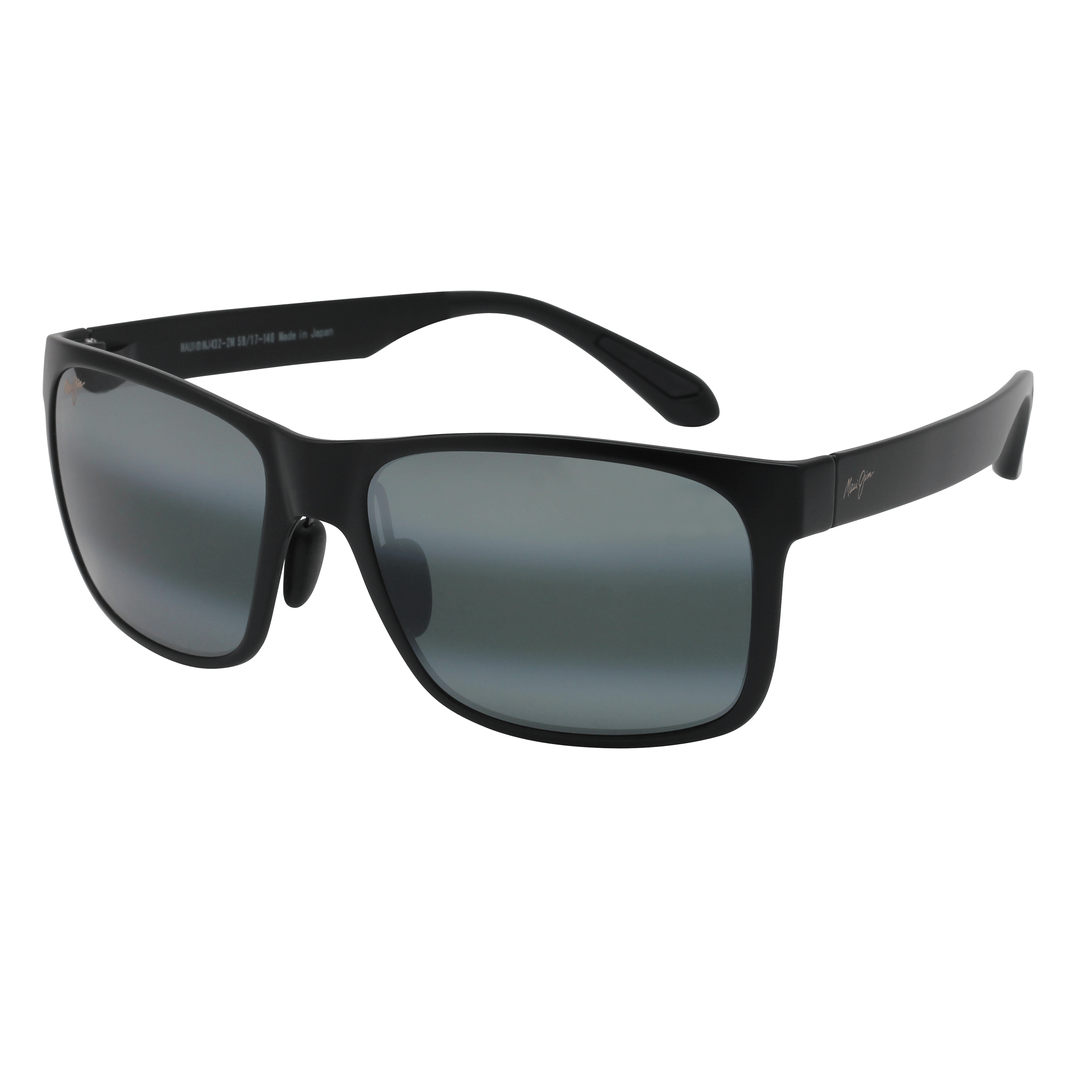 Maui Jim MJ-432 Sunglass Black Male Full Shell — Black frame