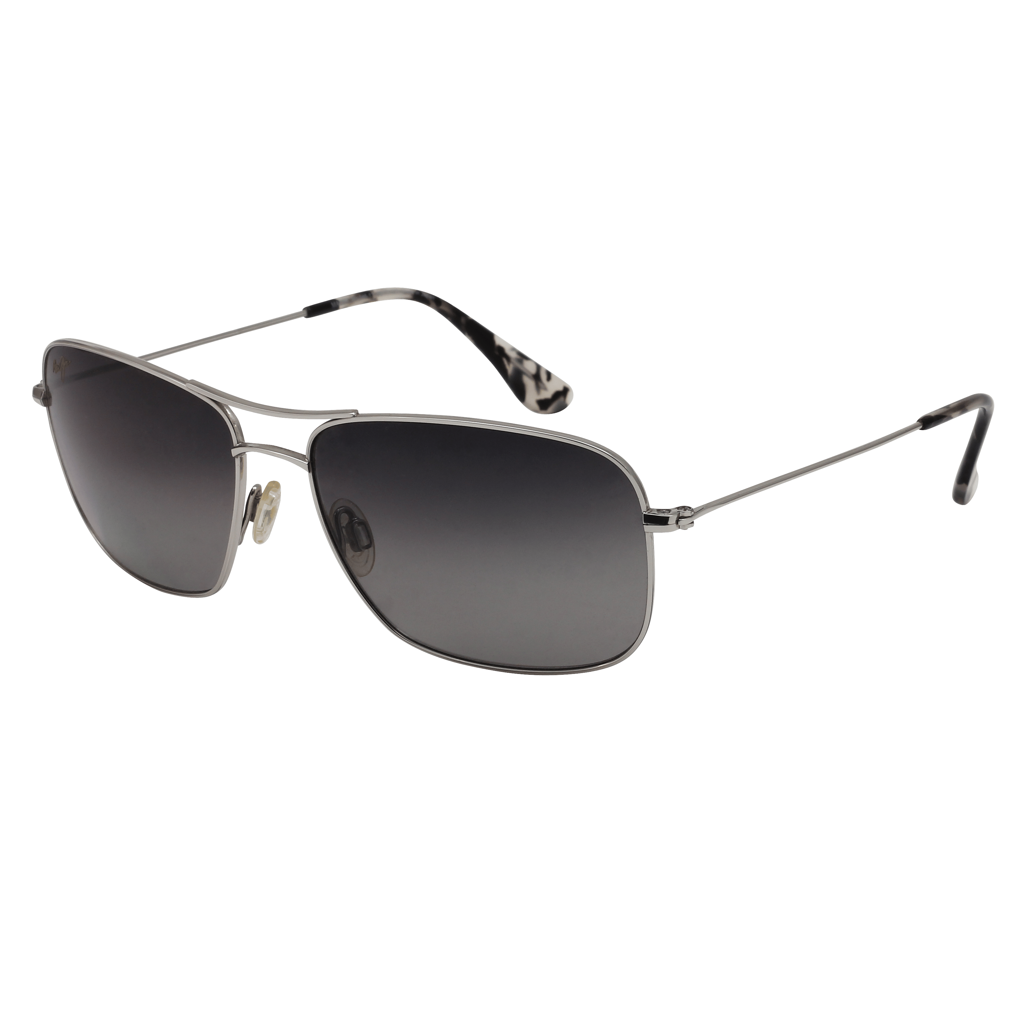 Maui Jim MJ-GS246 Sunglass Silver Male Full Metal — Silver frame