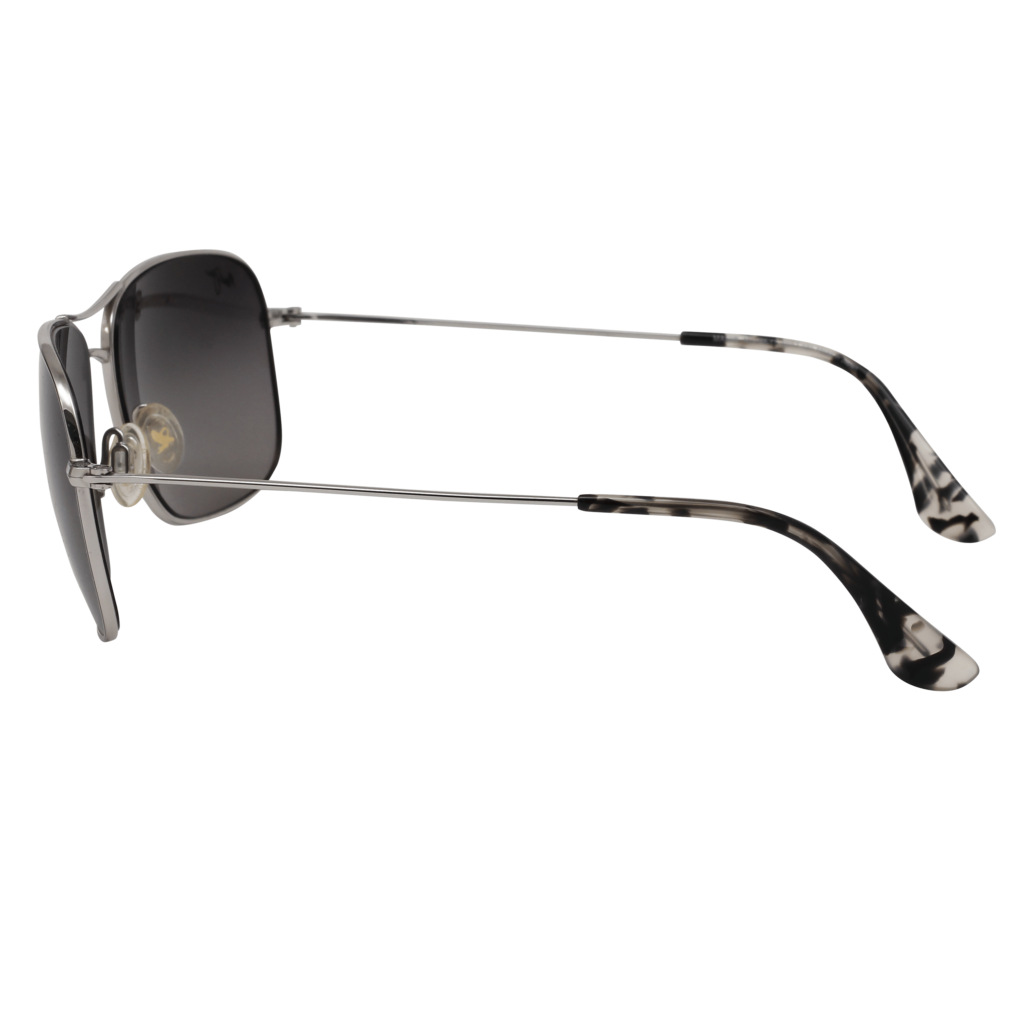 Maui Jim MJ-GS246 Sunglass Silver Male Full Metal Sunglass — Silver frame — view 3