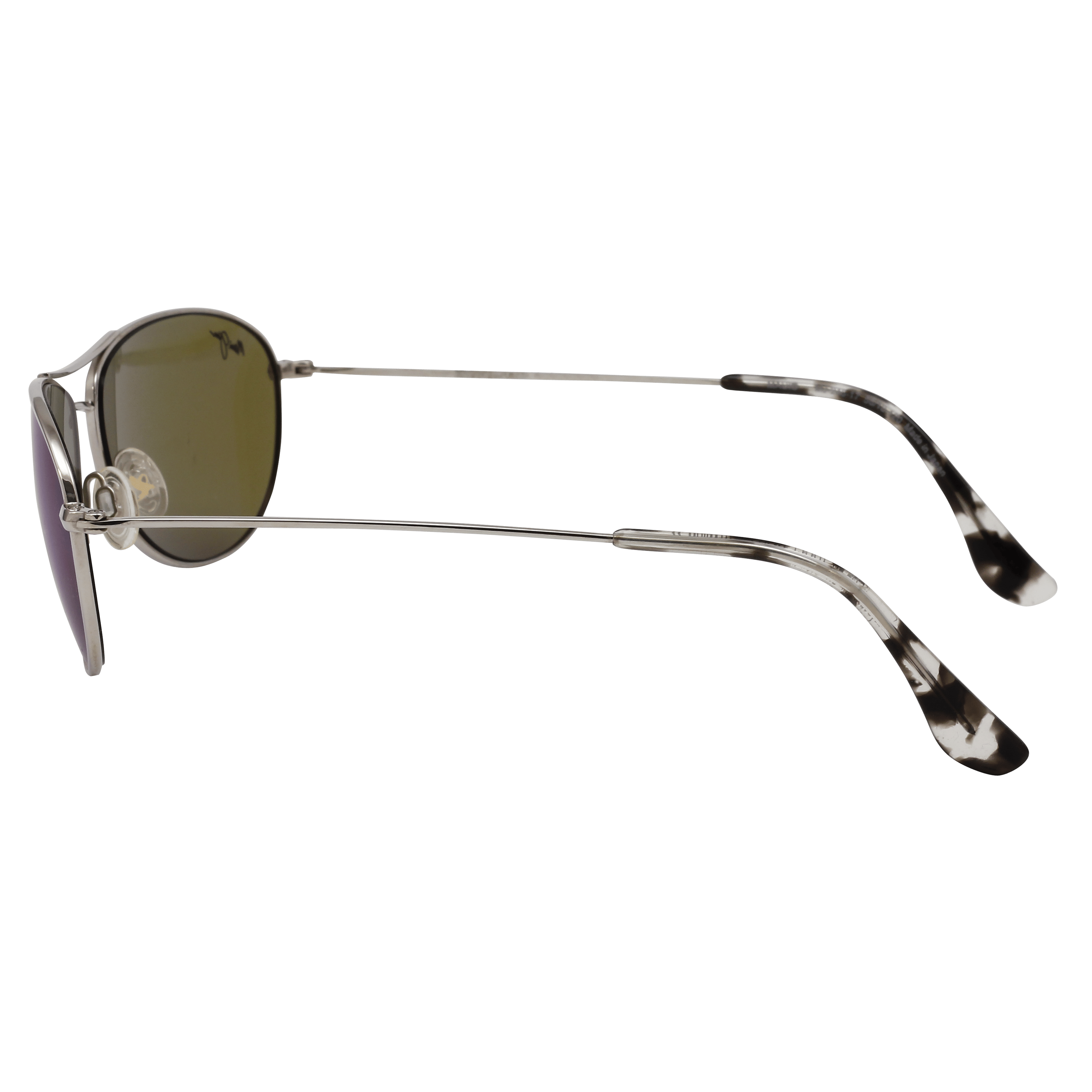 Maui Jim MJ-B245 Sunglass Silver Unisex Full Metal Sunglass — Silver frame — view 3