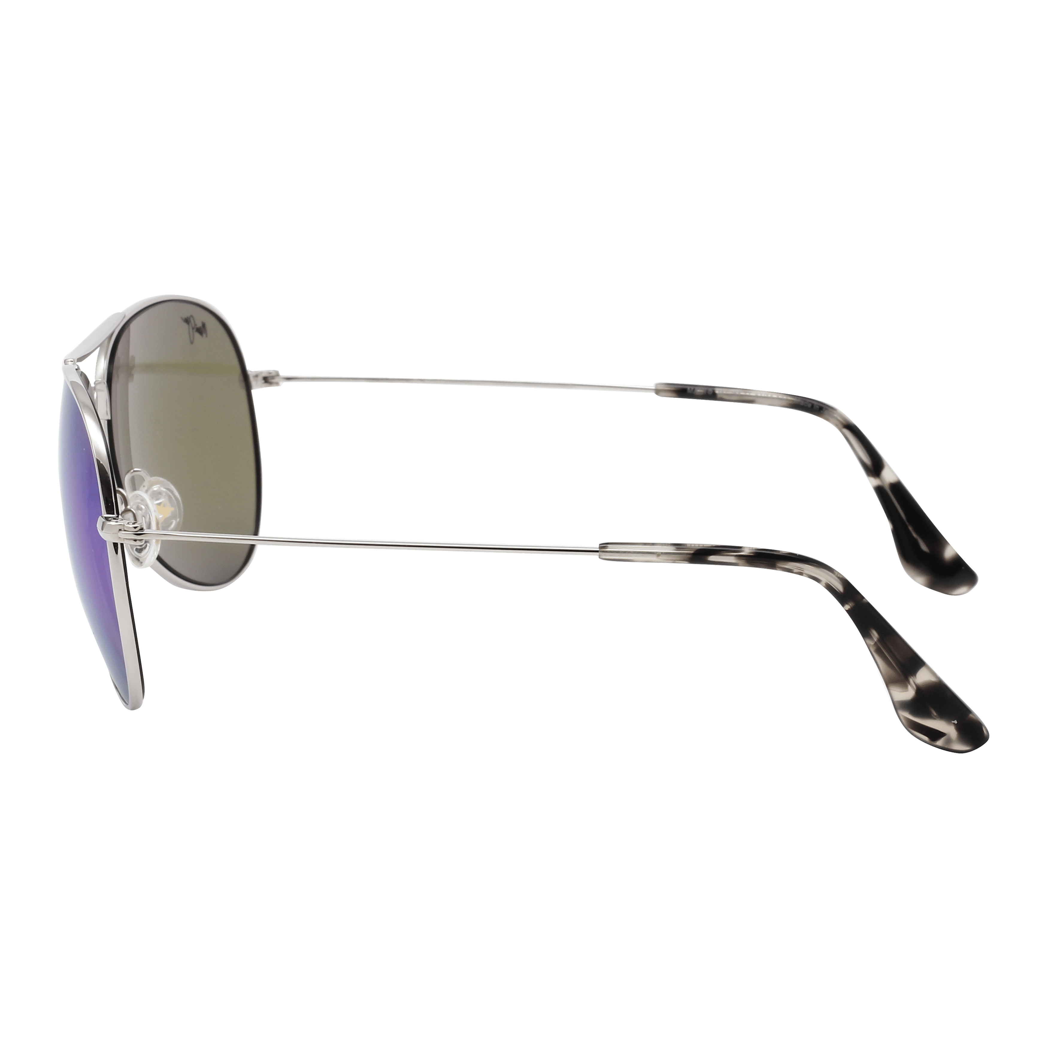 Maui Jim MJ-264 Sunglass Silver Unisex Full Metal Sunglass — Silver frame — view 3