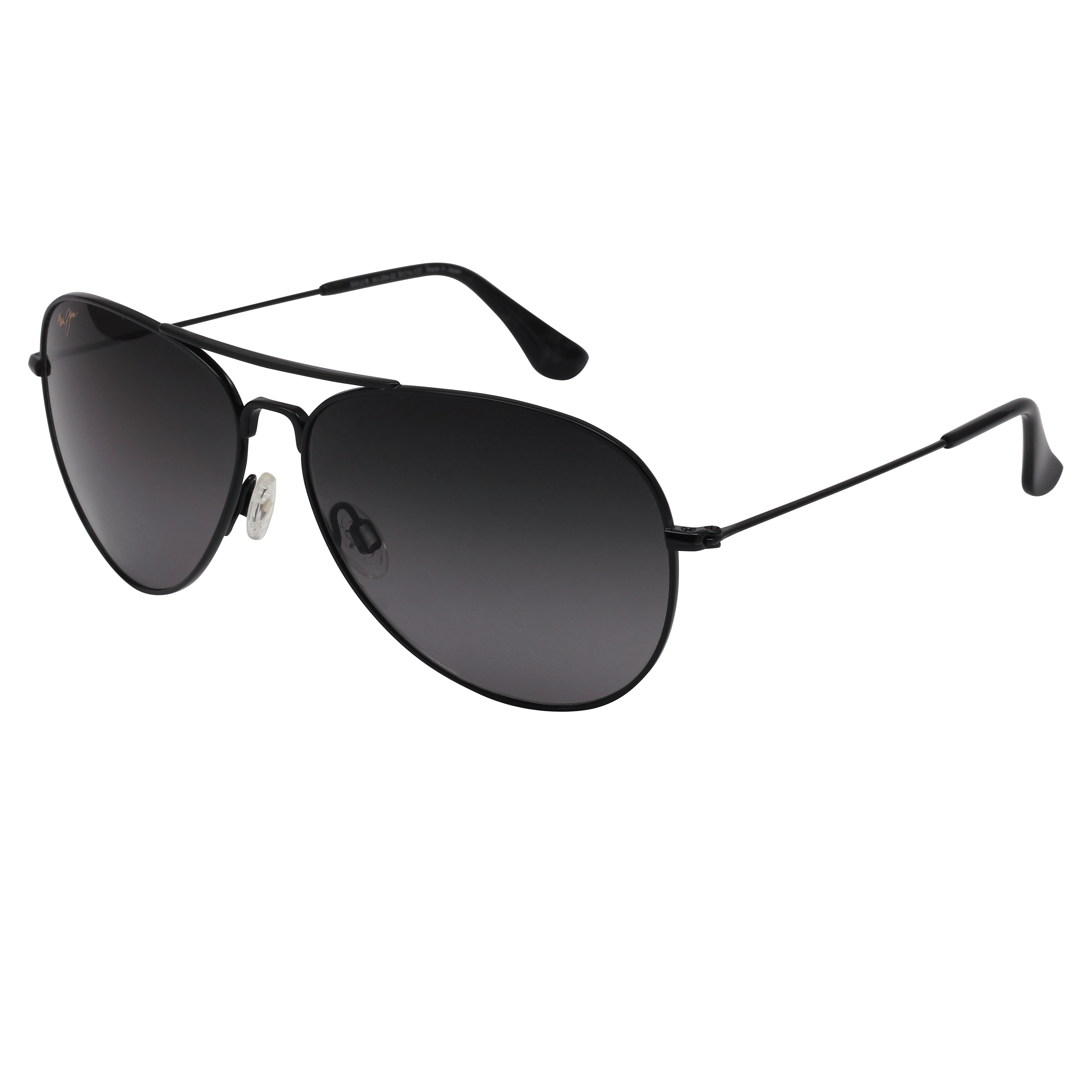 Maui Jim GS264 Sunglass Silver Male Full Titanium — Silver frame