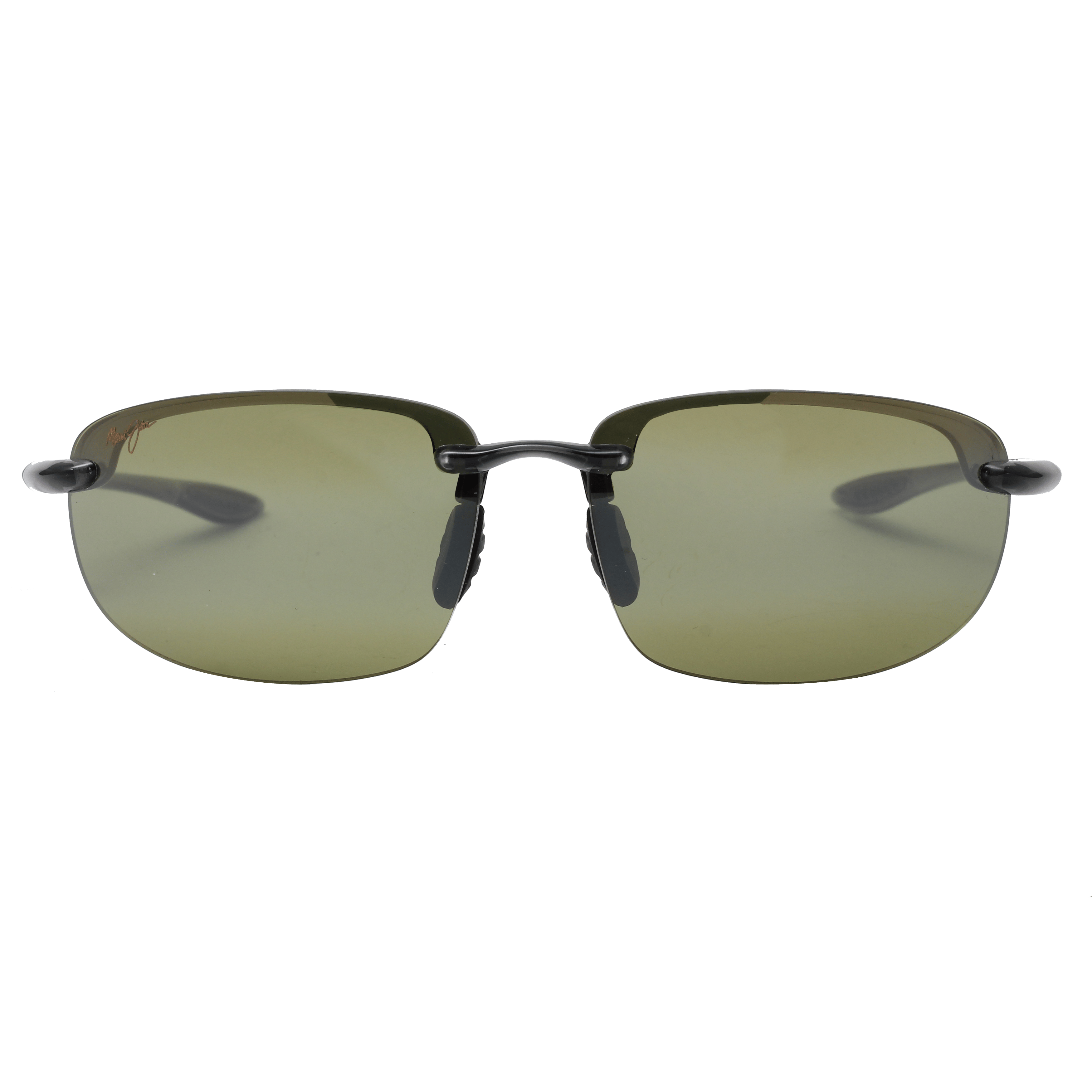 Maui Jim MJ-HT407N Sunglass Grey Male RimLess Shell Sunglass — Grey frame — view 2