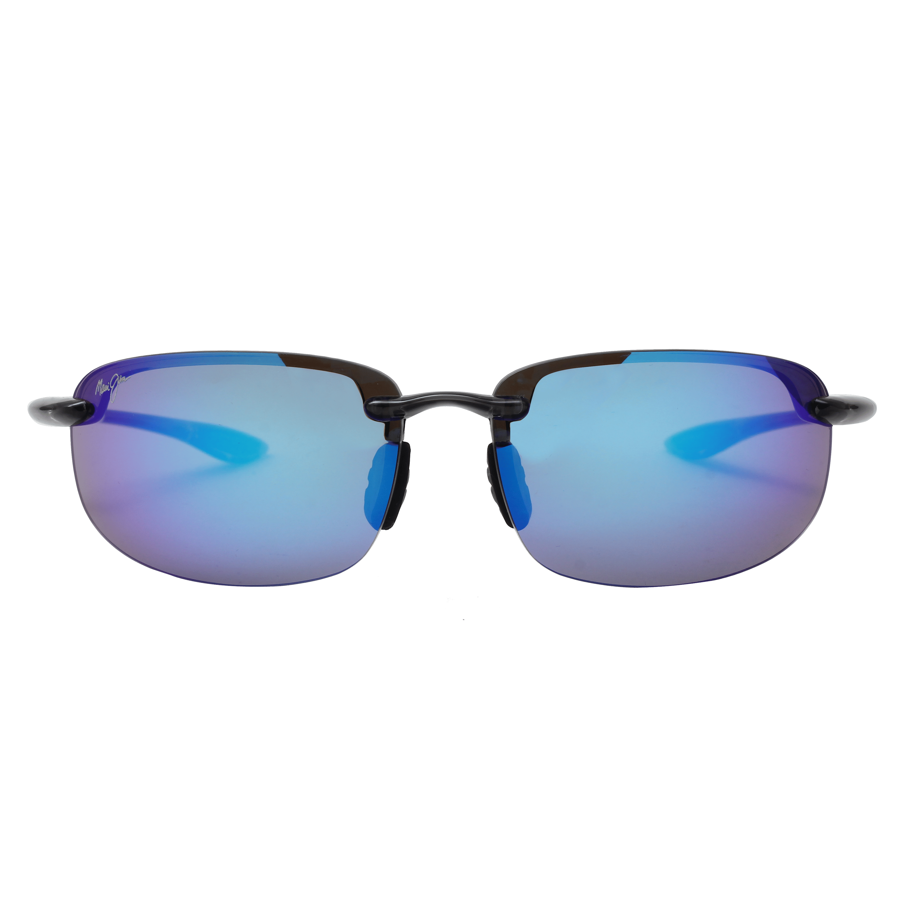 Maui Jim MJ-B407 Sunglass Grey Male RimLess Shell Sunglass — Grey frame