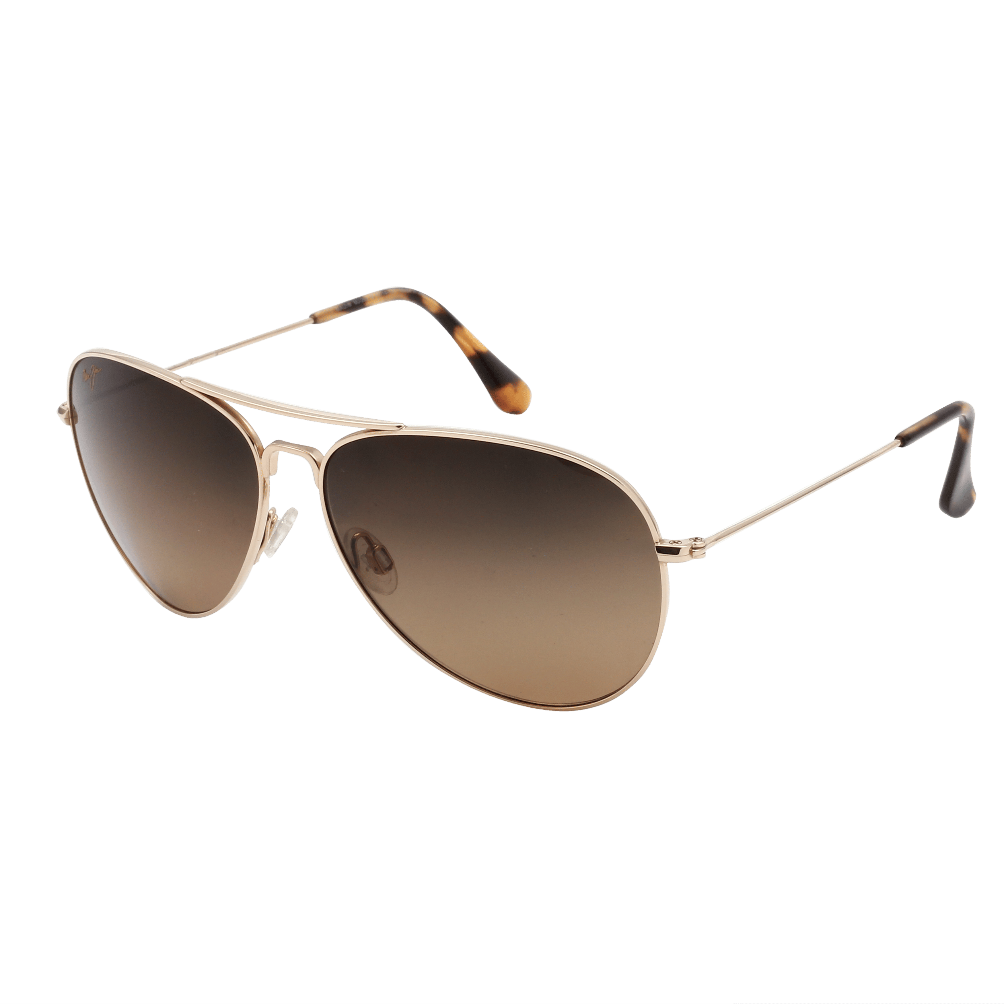 Maui Jim MJ-HS264 Sunglass Gold Male Full Titanium — Gold frame