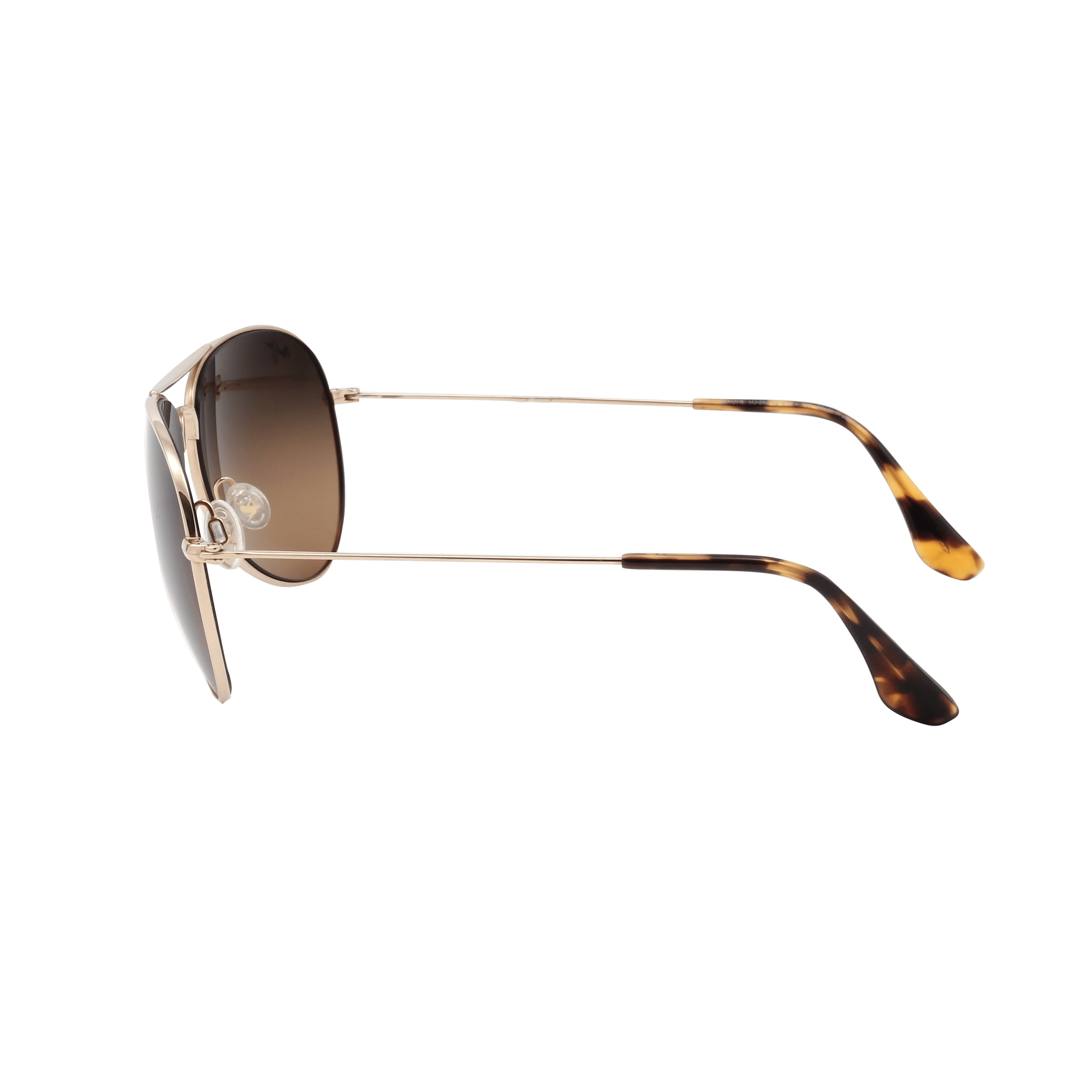 Maui Jim MJ-HS264 Sunglass Gold Male Full Titanium Sunglass — Gold frame — view 3