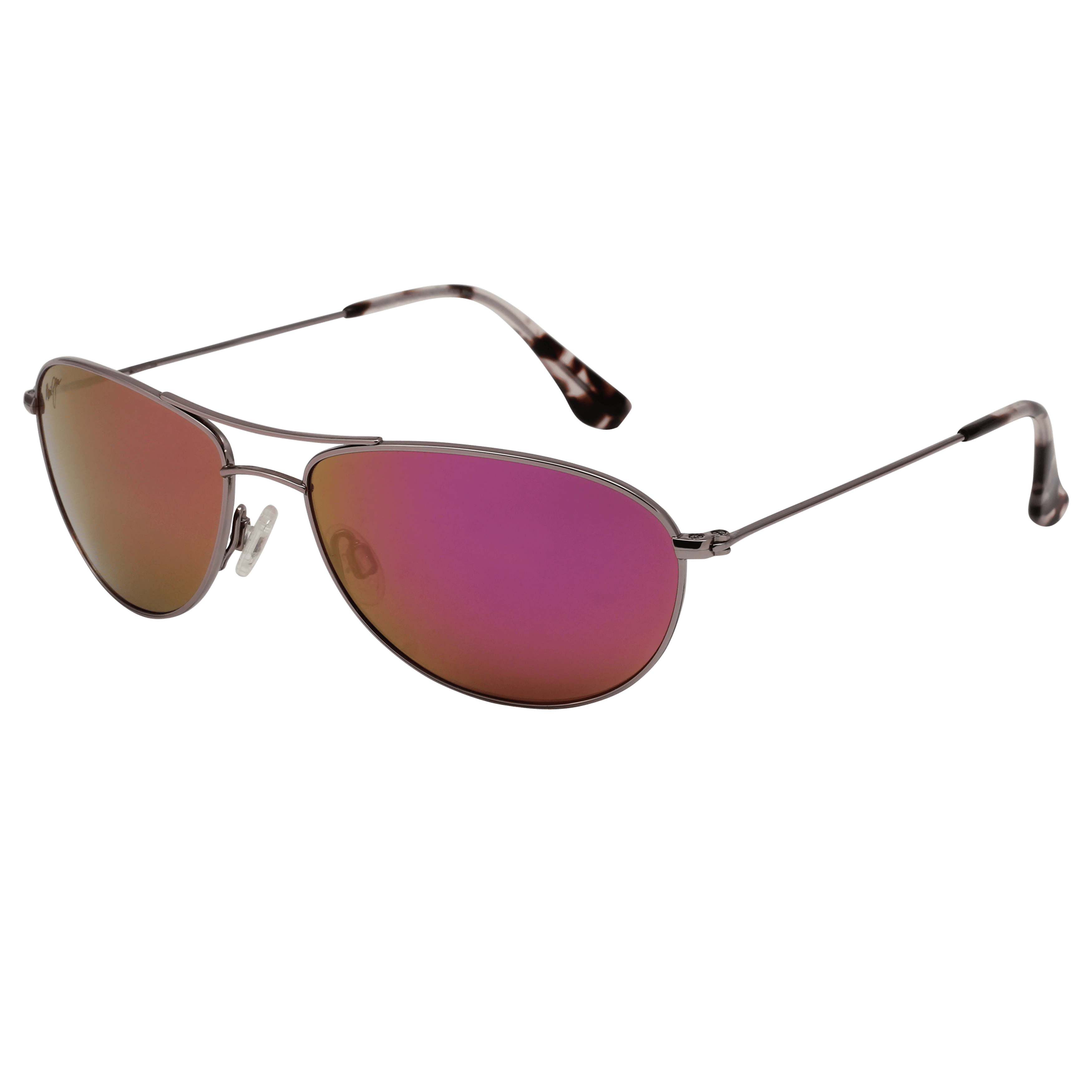 Maui Jim MJ P245 Sunglass Brown Male Full Metal — Brown frame