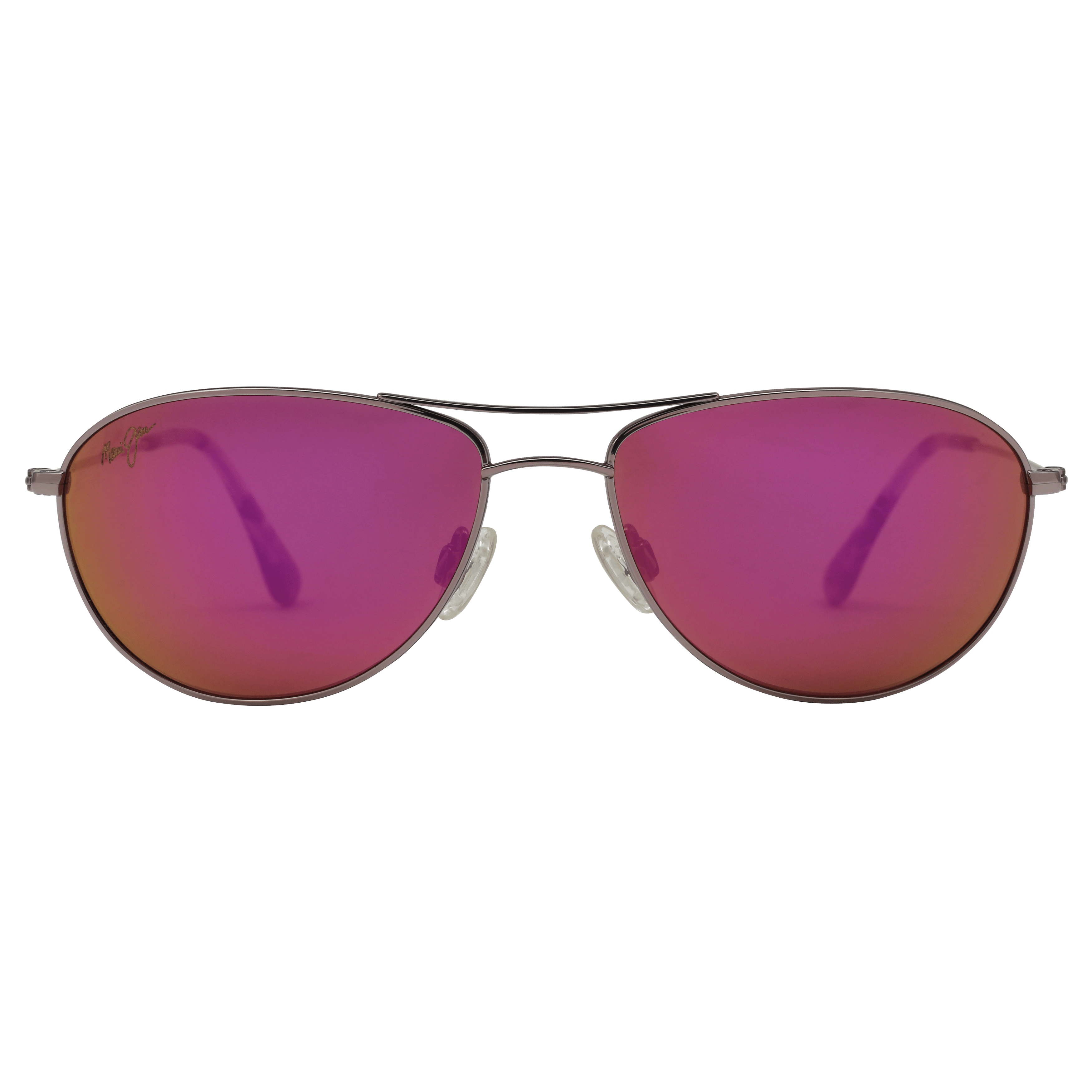 Maui Jim MJ P245 Sunglass Brown Male Full Metal Sunglass — Brown frame — view 2