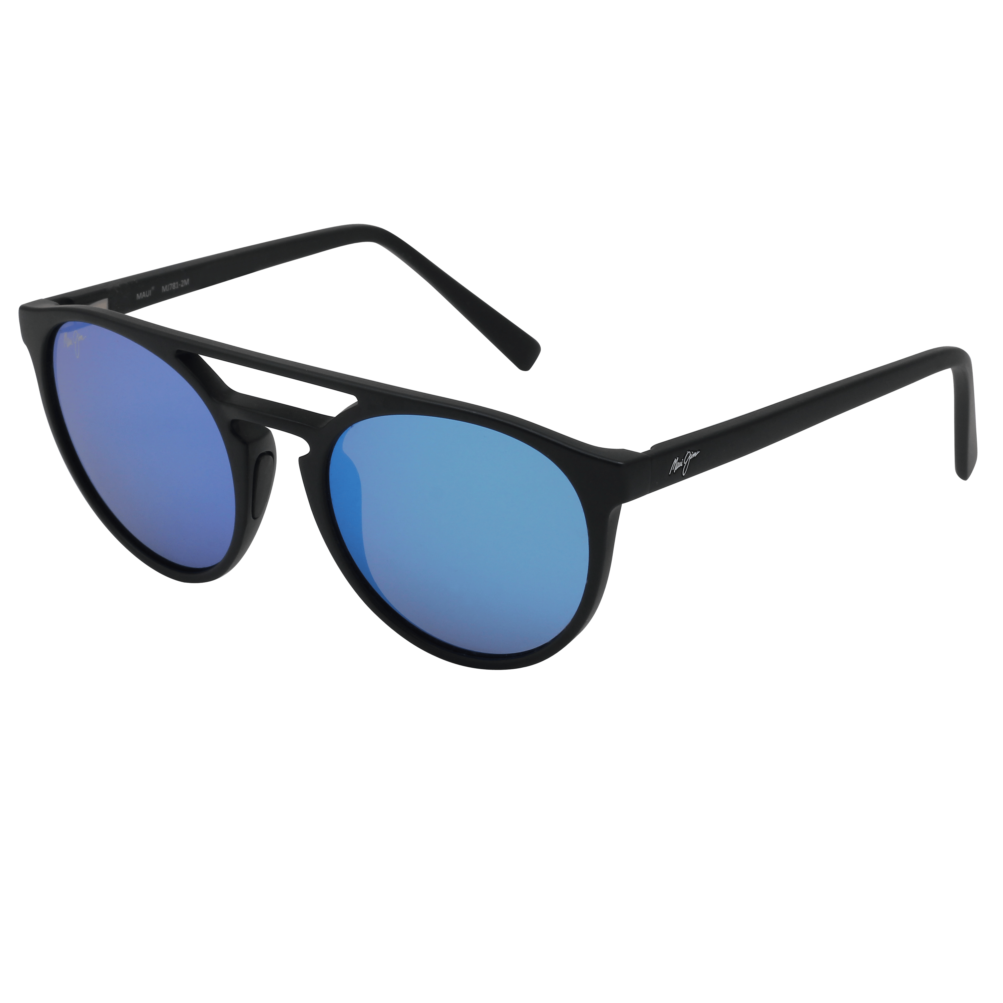 Maui Jim MJ-B781 Sunglass Black Male Full Shell Sunglass — Black frame — alternate view