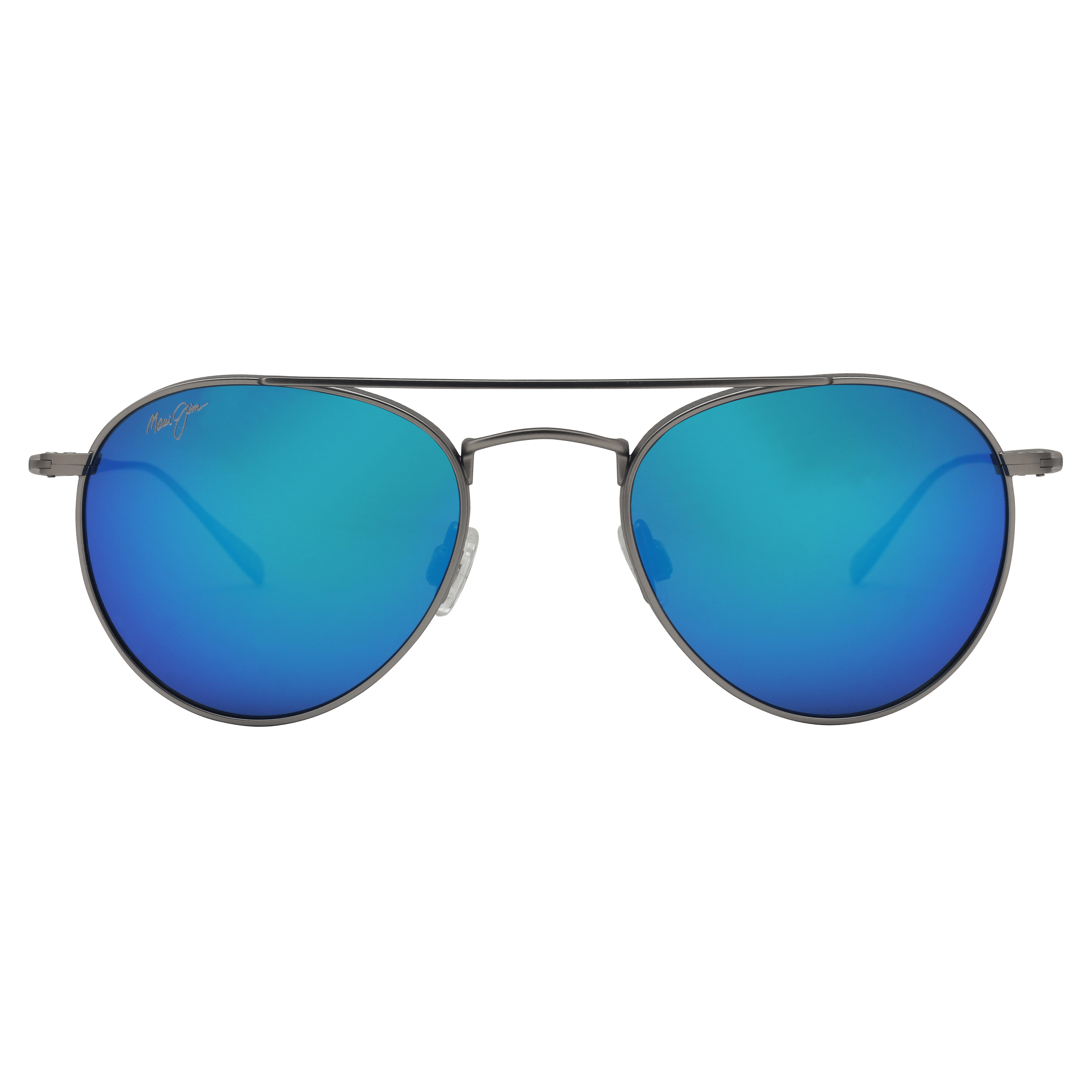 Maui Jim MJ-548 Sunglass Grey Unisex Full Titanium Sunglass — Grey frame