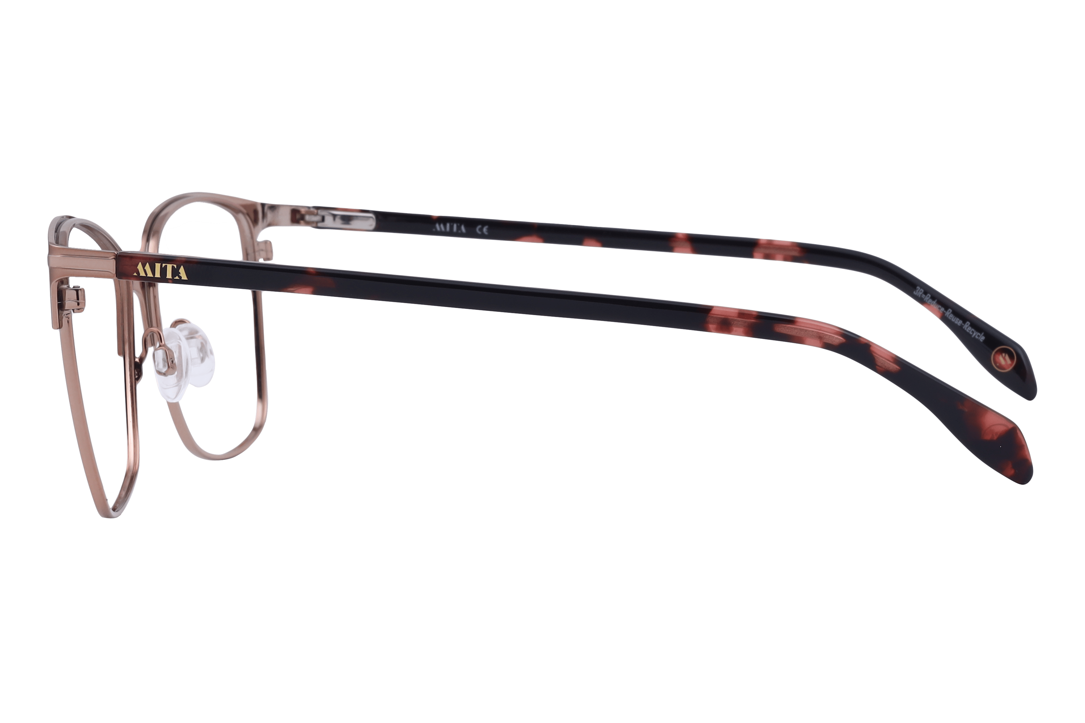 Mita MIO1012 Frame Brown Male Full Shell Frame — Brown frame — view 3