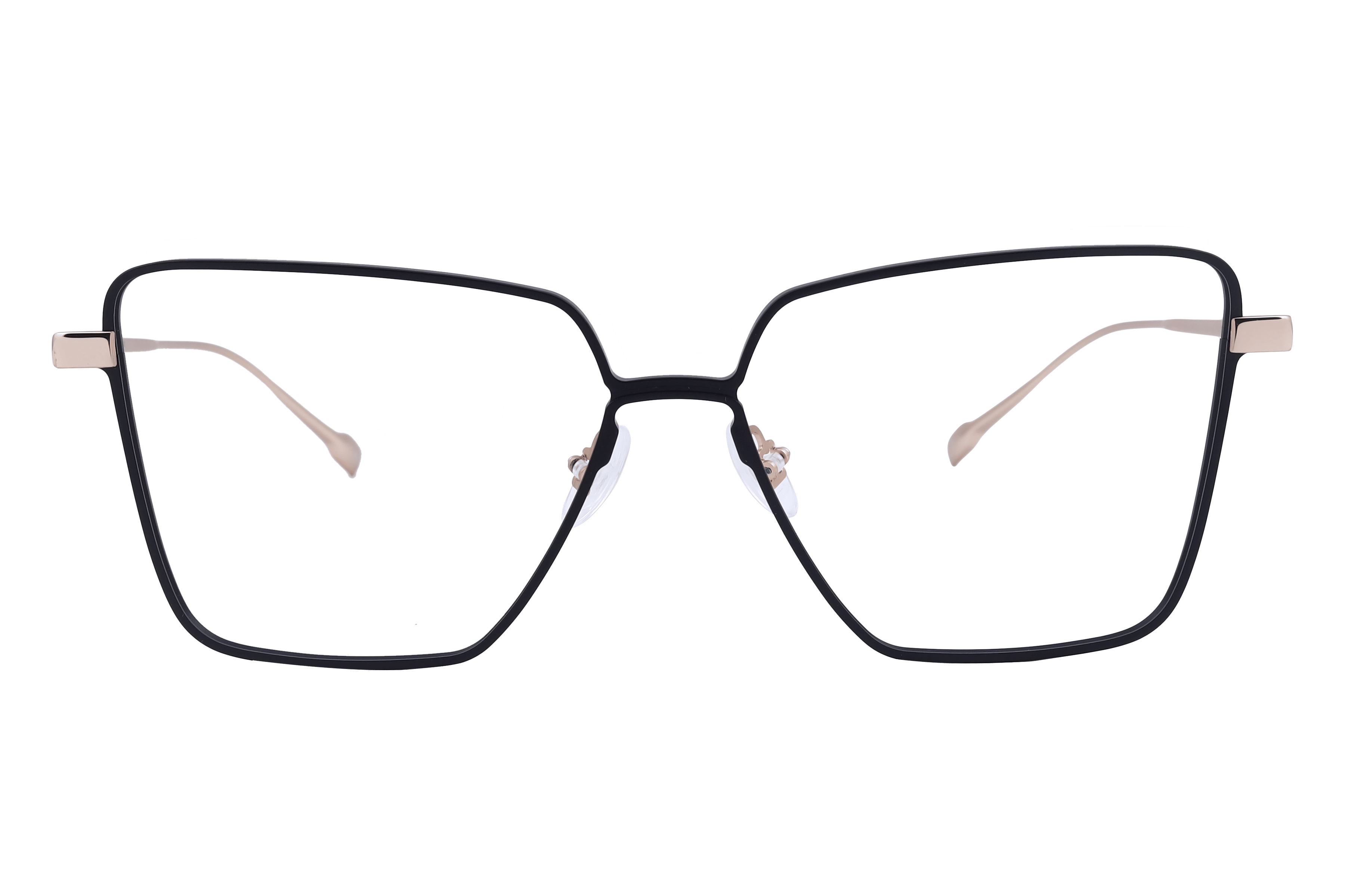Mita MIO1018 Frame Matt Black Female Full Metal Frame — Matt Black frame — view 2
