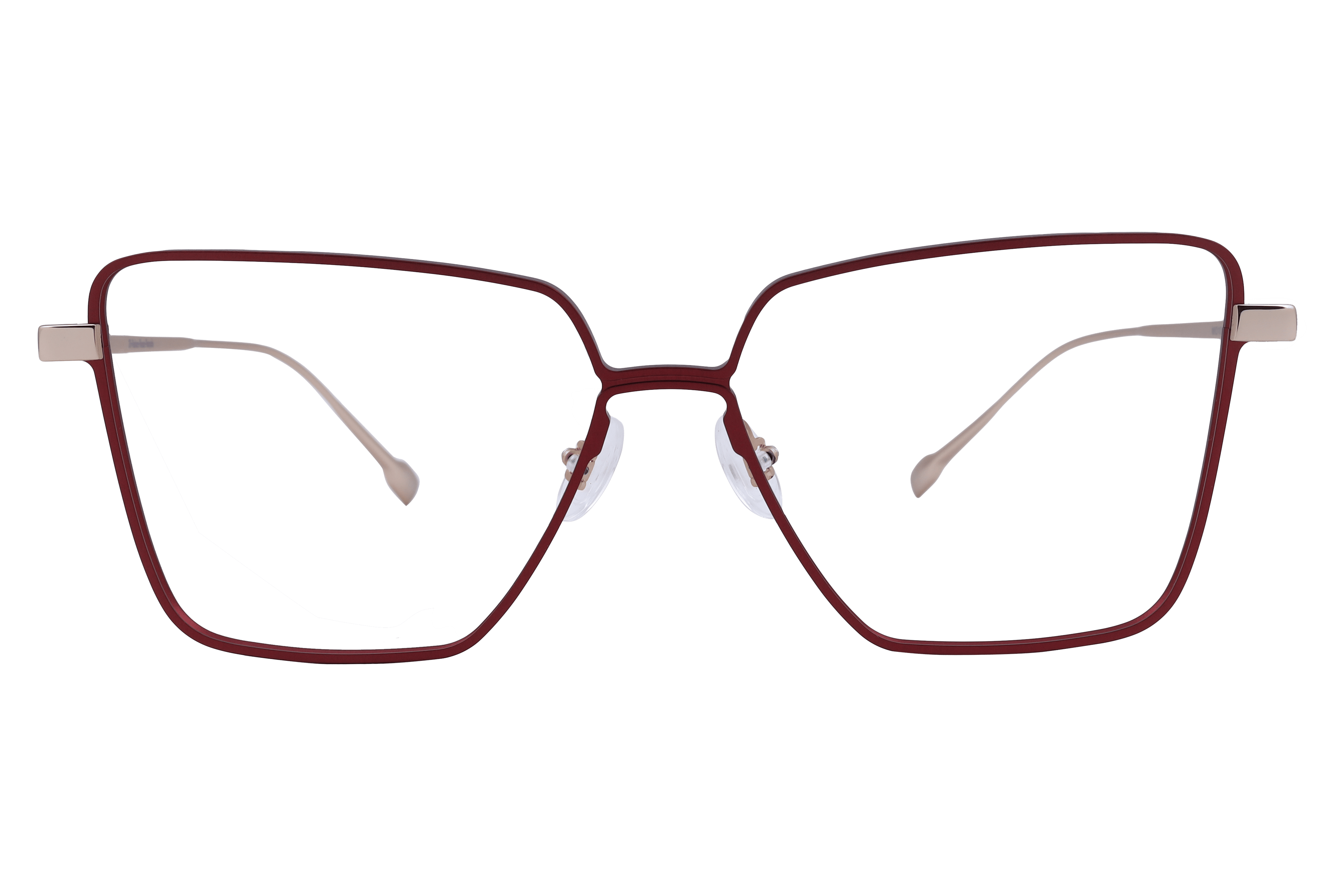 Mita MIO1018 Frame Red Female Full Metal Frame — Red frame — view 2