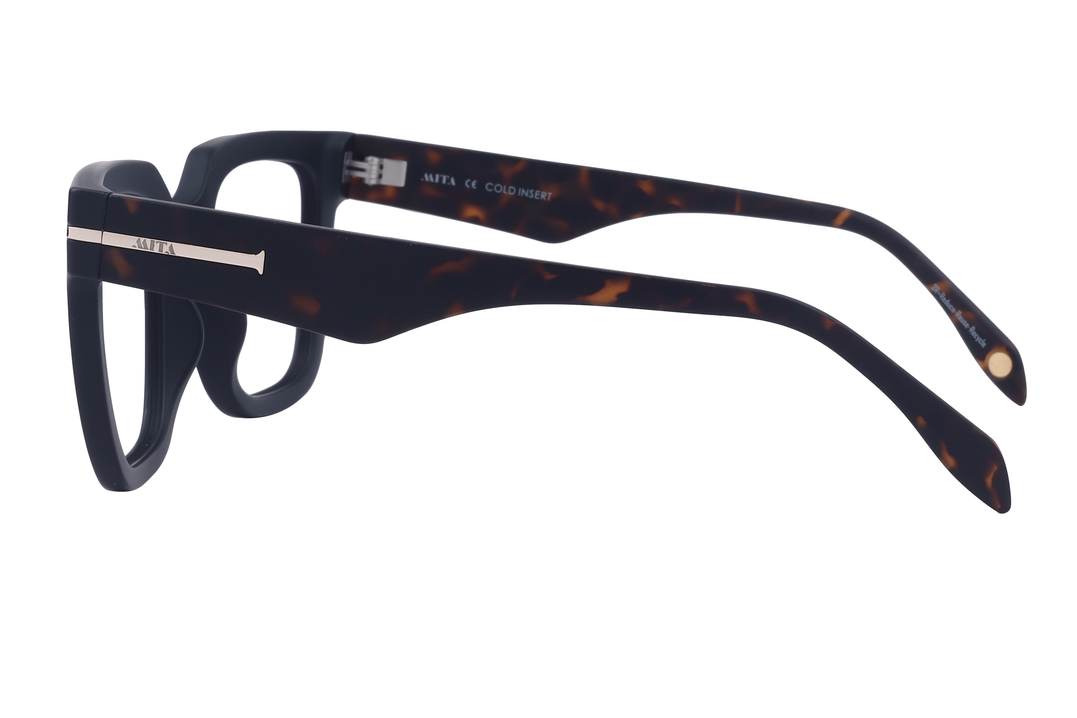 Mita MIO1020 Frame Black Male Full Shell Frame — Black frame — view 3