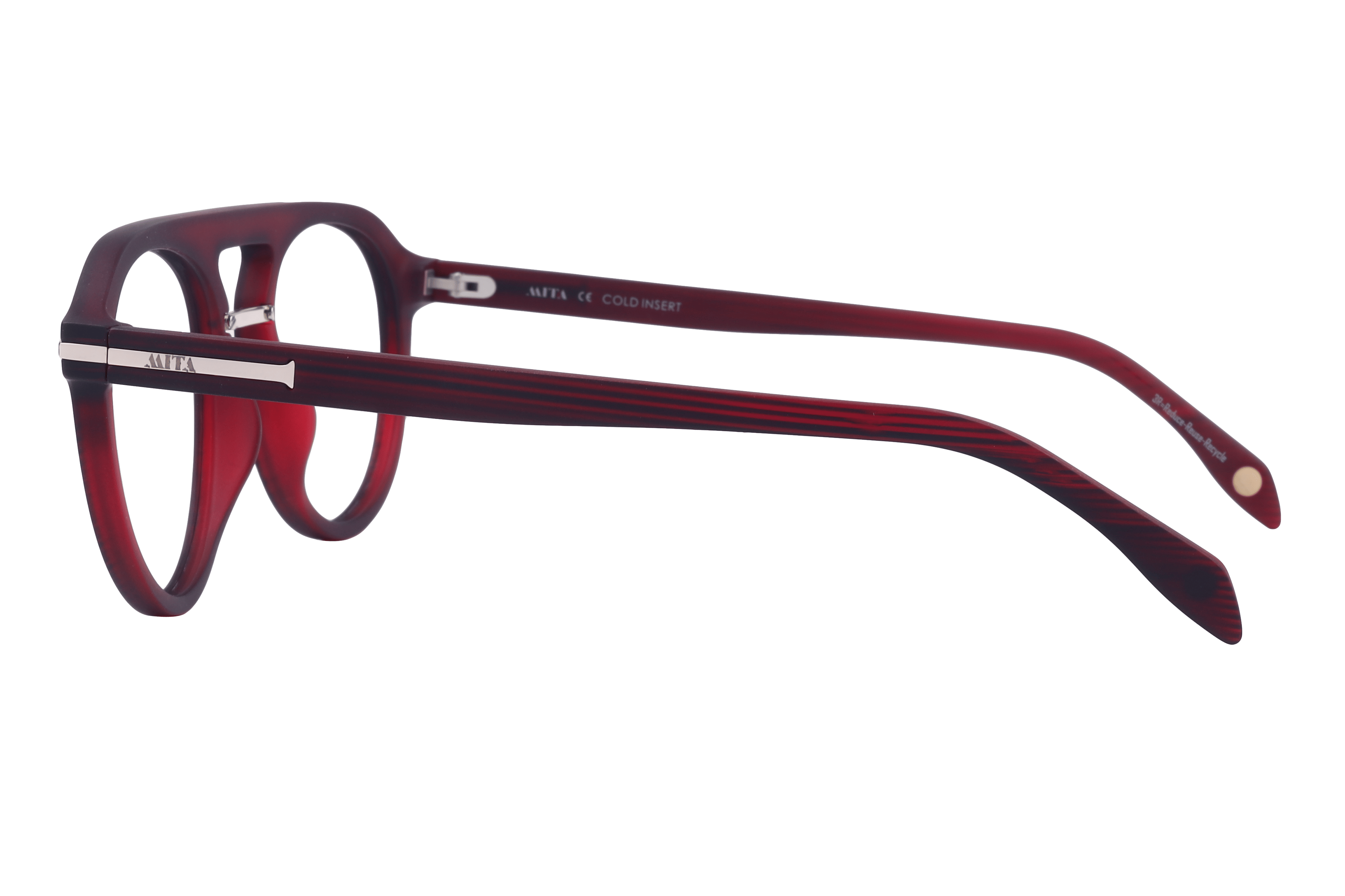 Mita MIO1021 Frame Red Male Full Shell Frame — Red frame — view 3