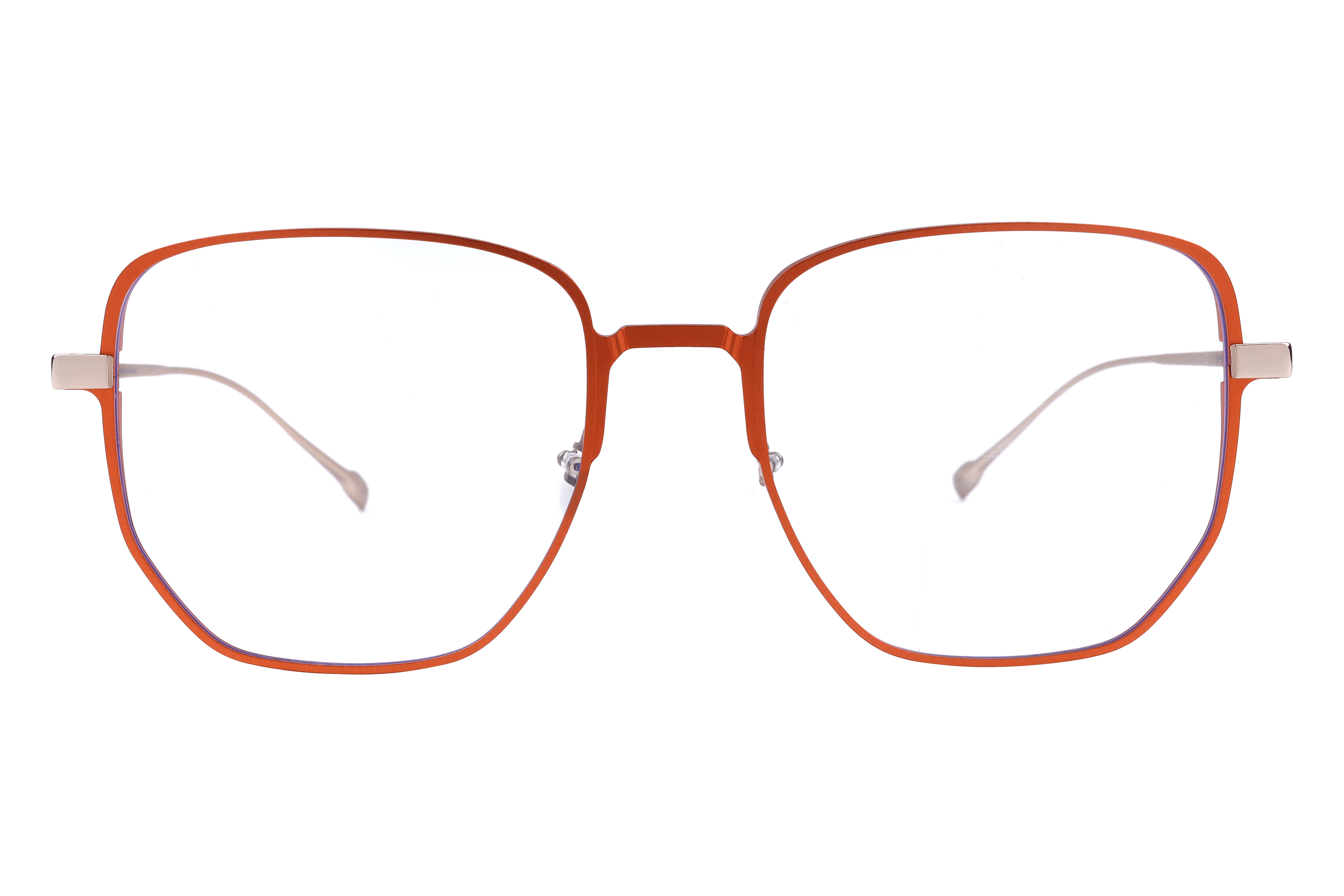 Mita MIO1027 Frame Brown Female Full Metal Frame — Brown frame — view 2
