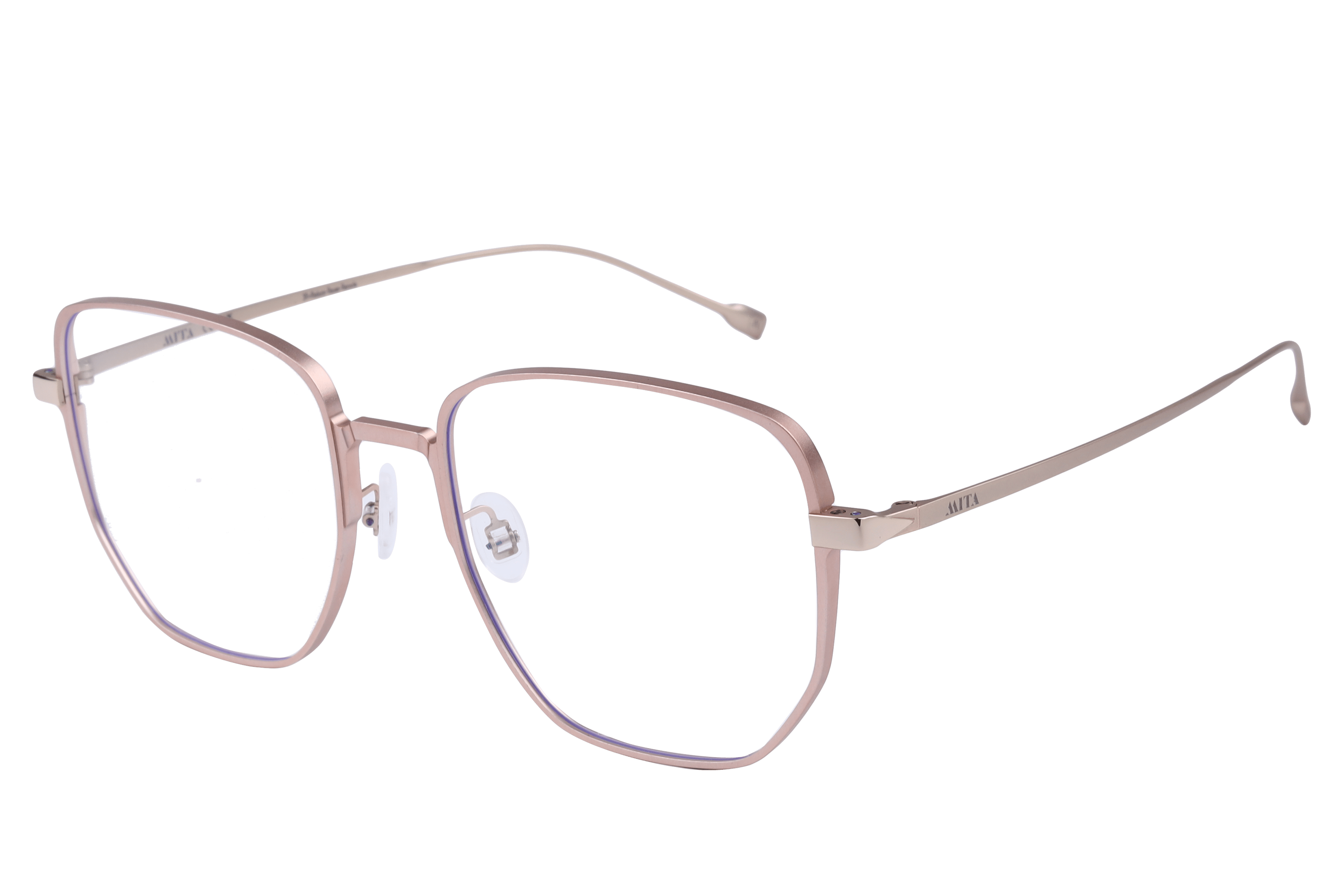 Mita MIO1027 29 Frame Rose Gold Female Full Metal Frame — Rose Gold frame — alternate view