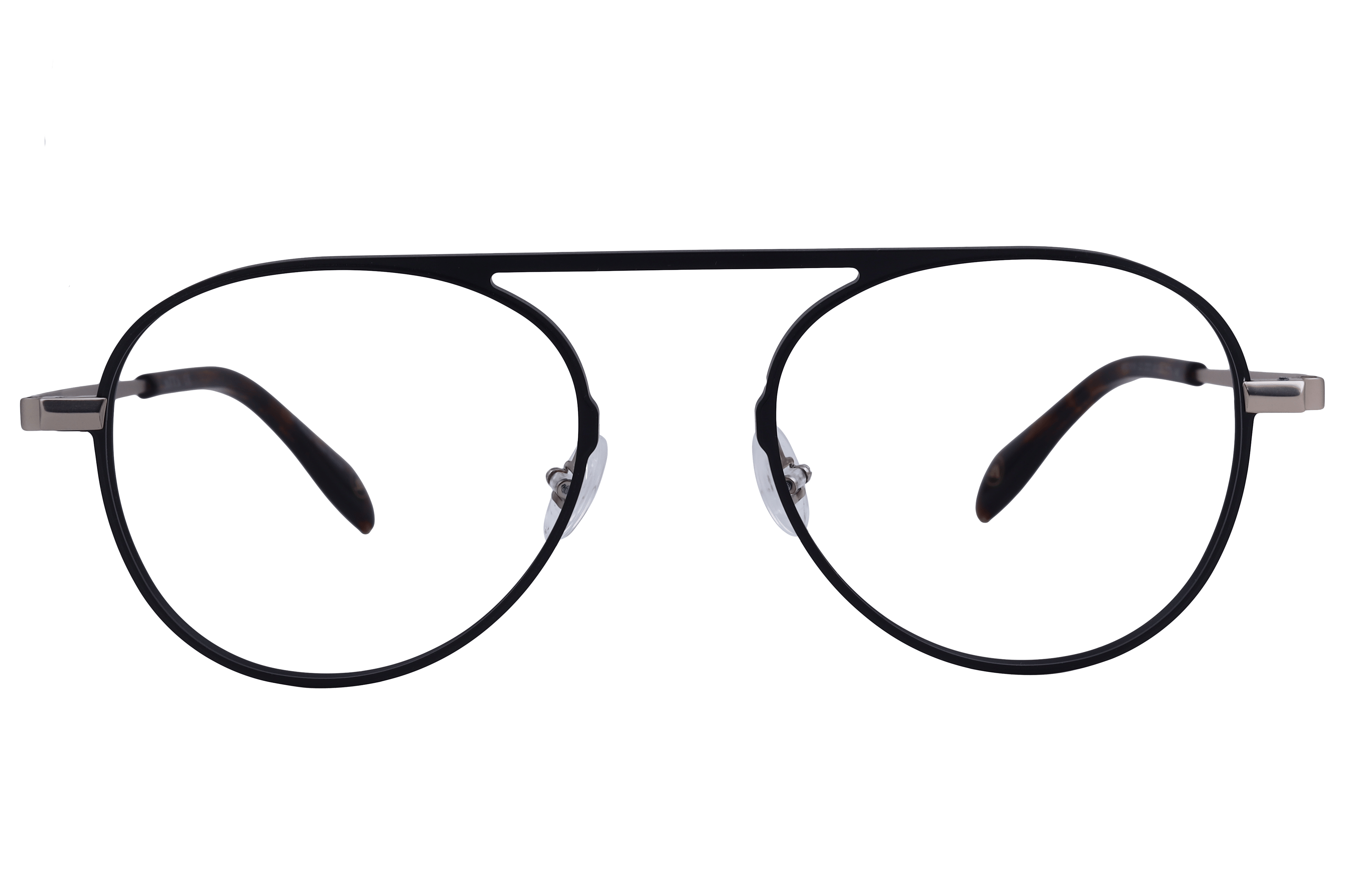 Mita MIO1016 Frame Matt Black Male Full Metal Frame — Matt Black frame — view 2
