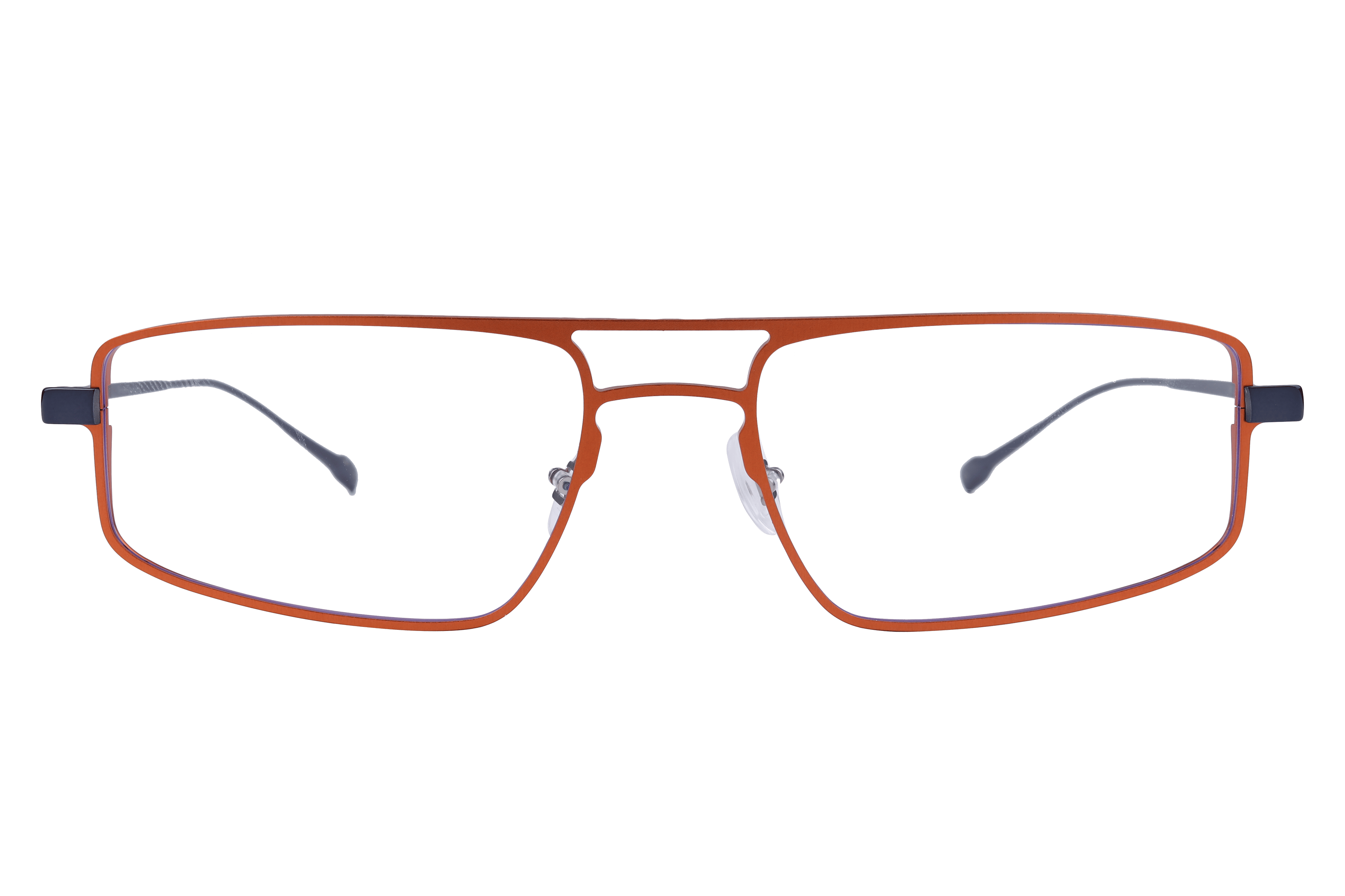 Mita MIO1028 Frame Brown Male Full Metal Frame — Brown frame — view 2