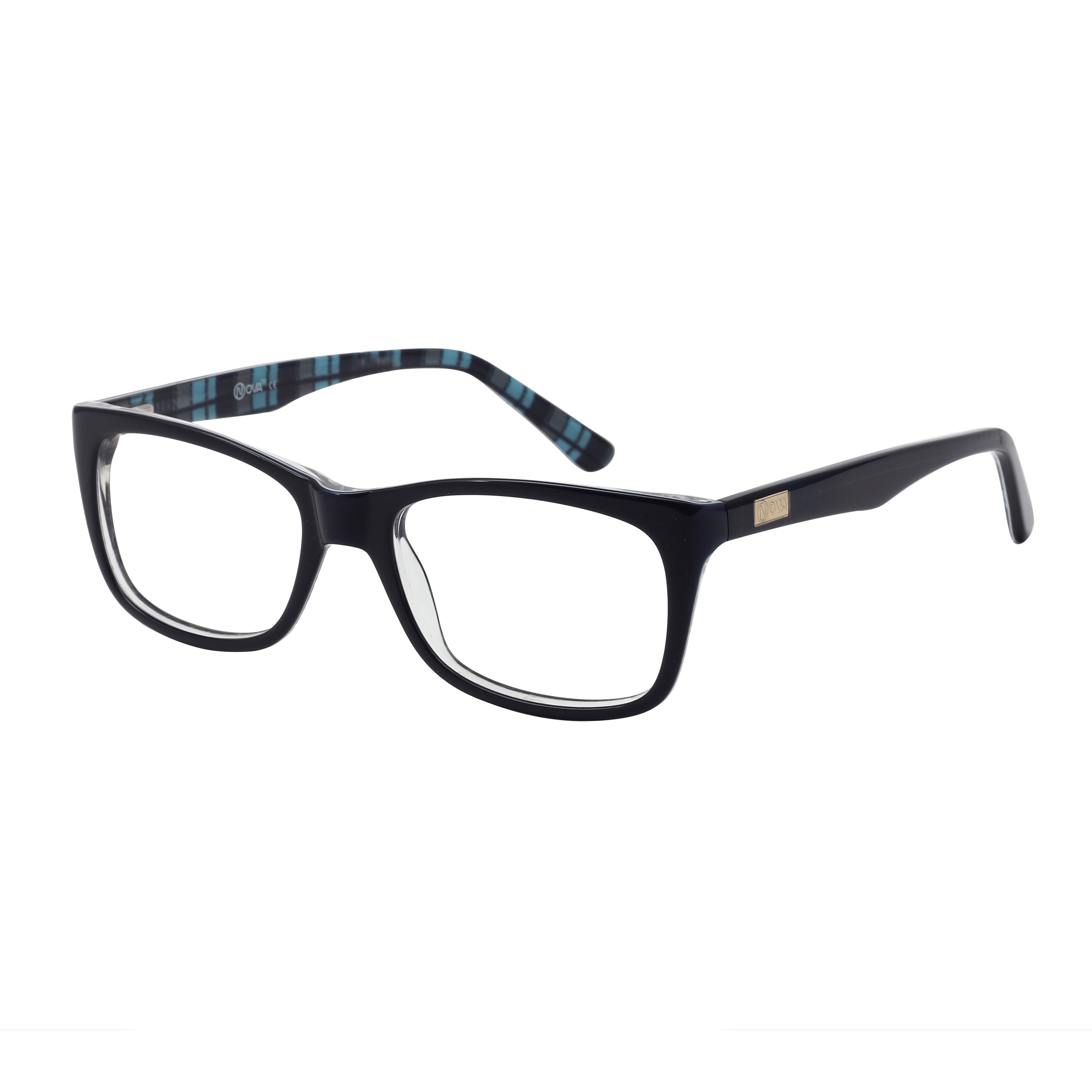 Nova NVF5017 Frame Blue Male Full Shell Frame — Blue frame — alternate view