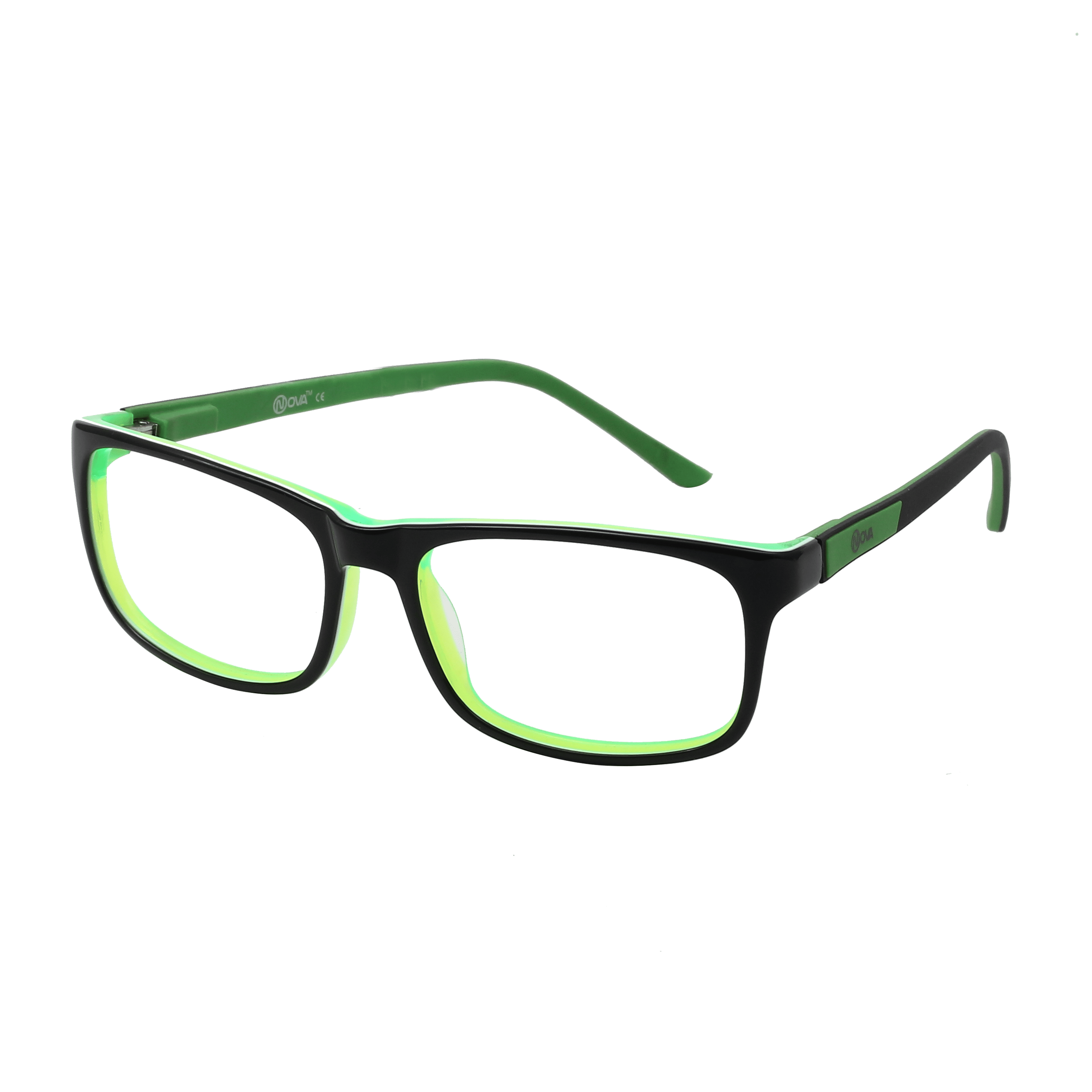 Nova NVF5117 Frame Black Male Full Shell Frame — Black frame — alternate view