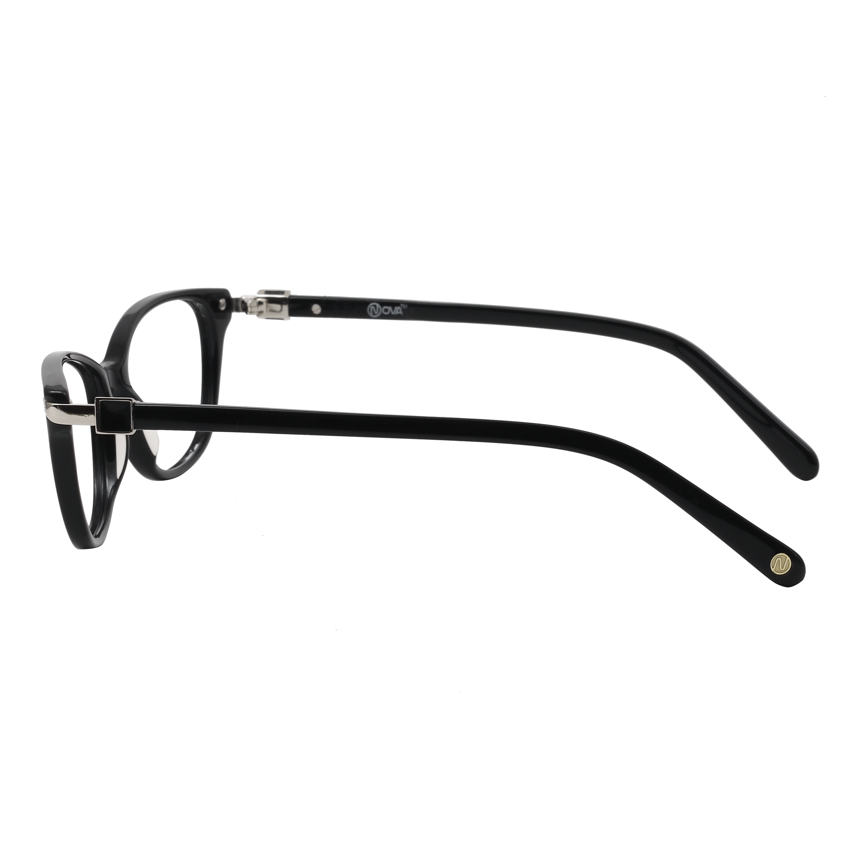 Nova NVF3917 Frame Black Female Full Shell Frame — Black frame — view 3