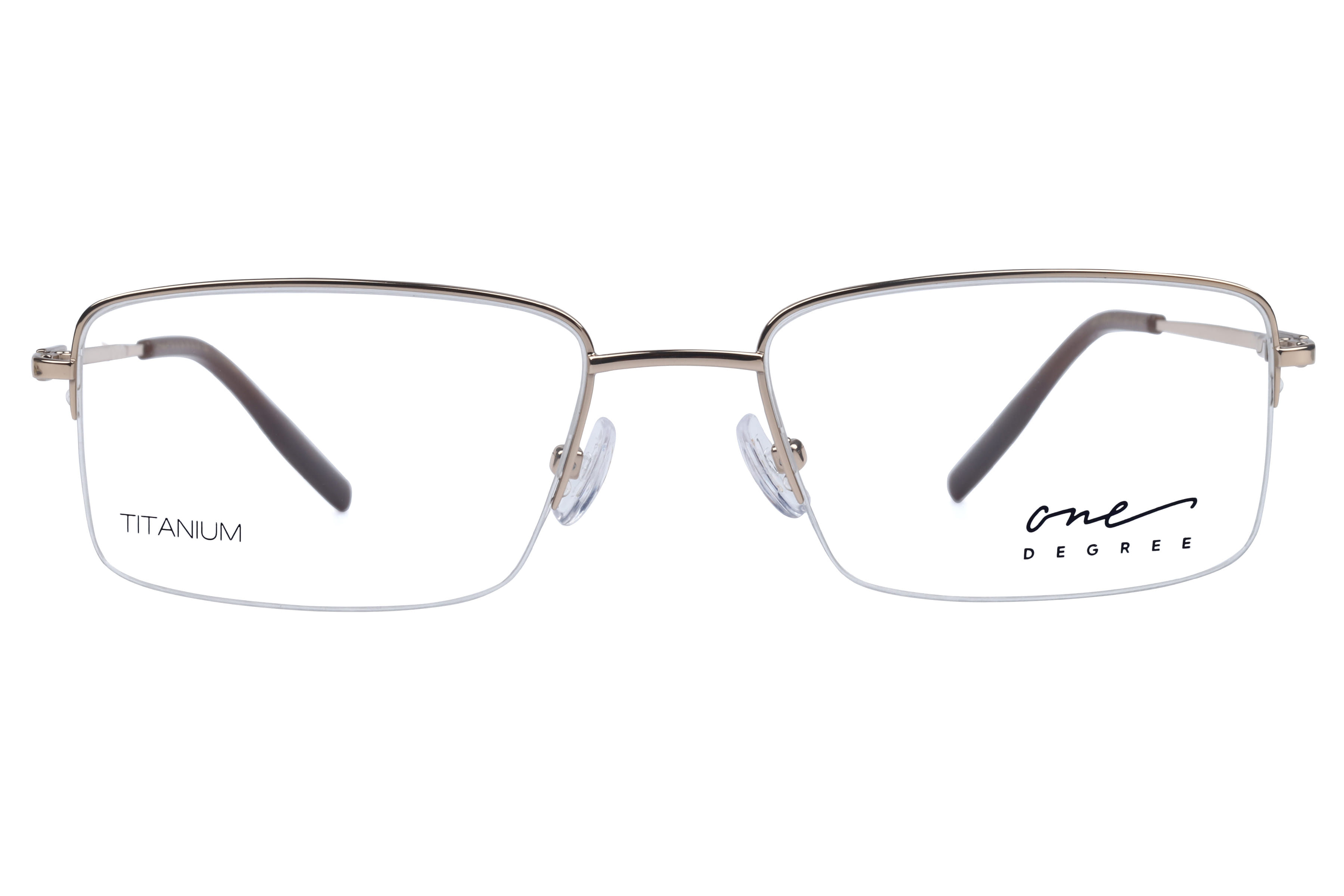 One Degree OD4004 Frame Gold Male Supra Titanium — Gold frame