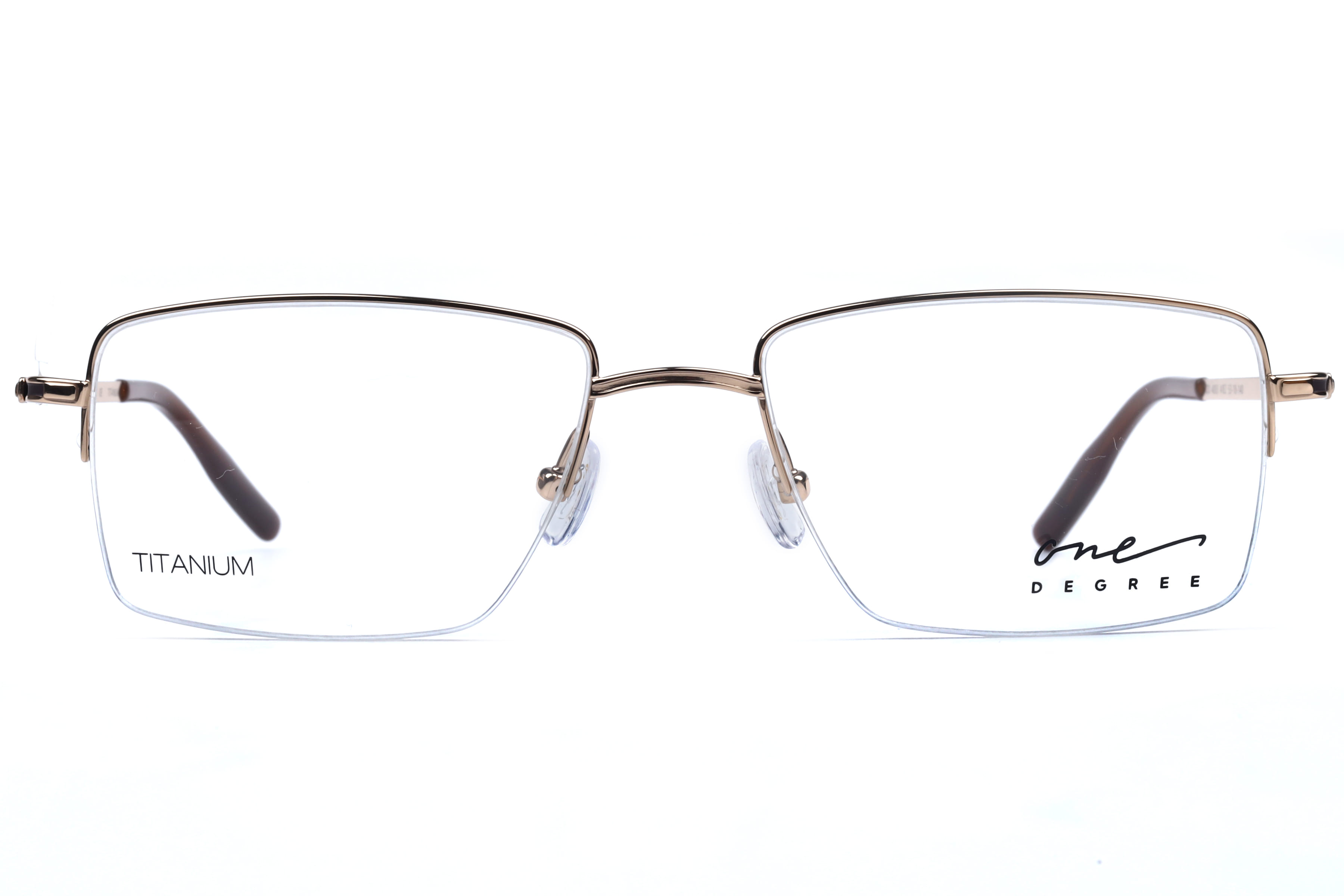 One Degree OD4003 Frame Gold Male Supra Titanium — Gold frame