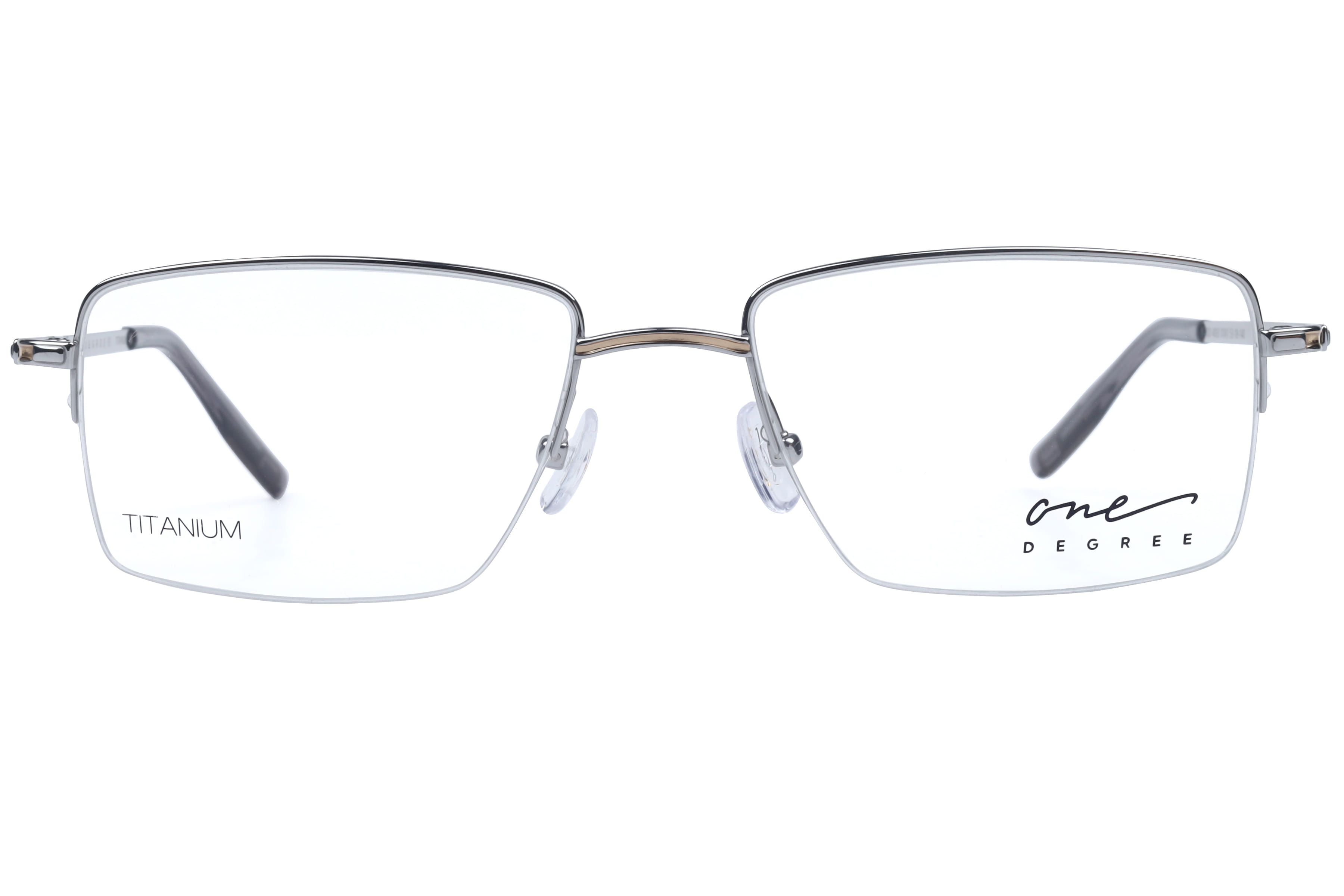 One Degree OD4003 Frame Silver Male Supra Titanium — Silver frame